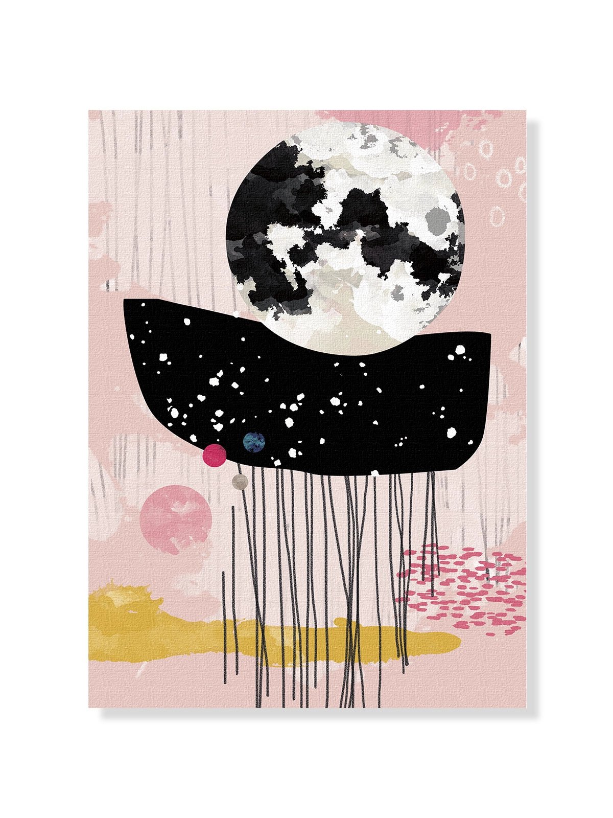 Moonlight - Una Lámina de Sylvia Takken - Decora tu casa en Nomadart