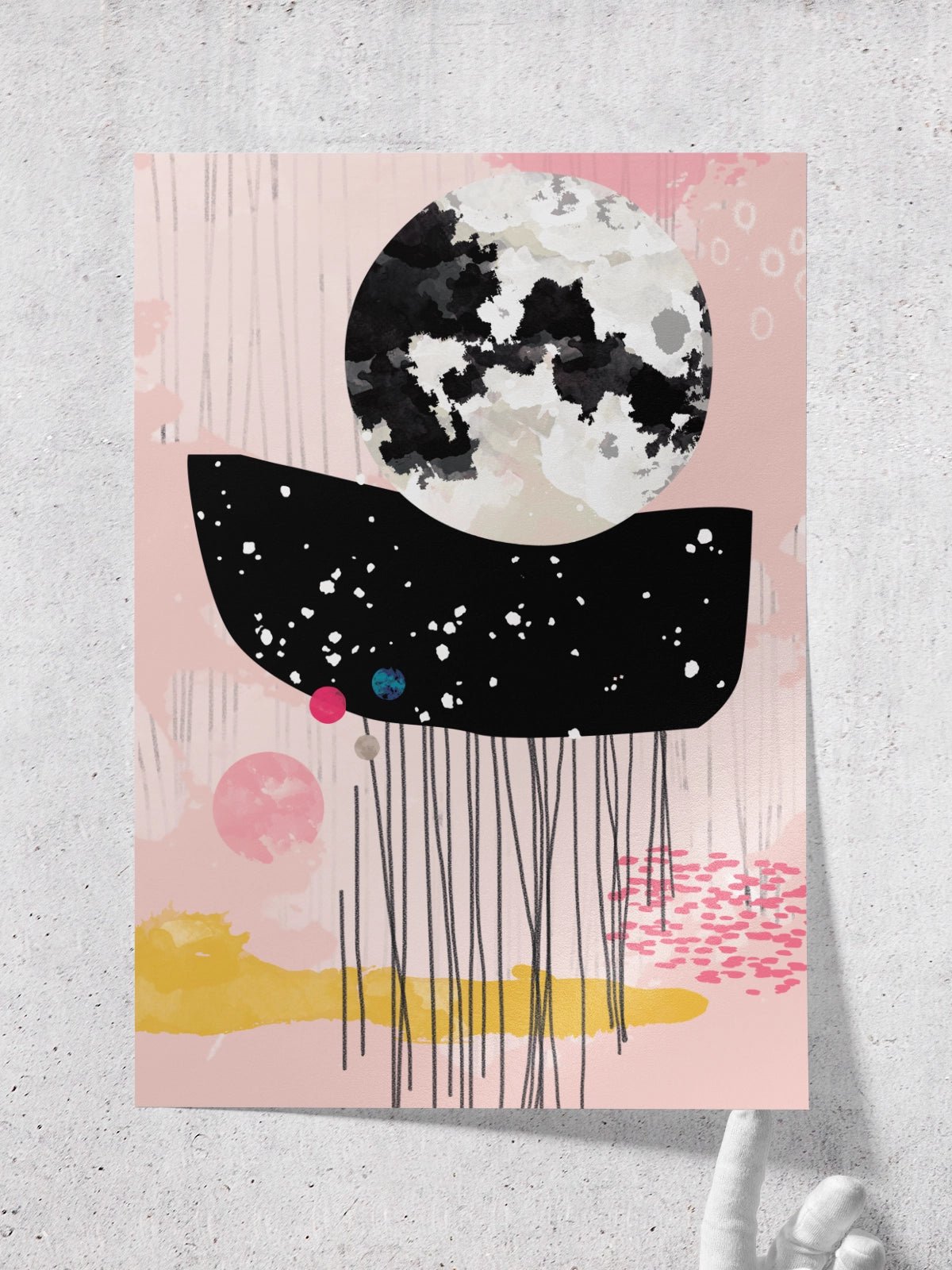 Moonlight - Una Lámina de Sylvia Takken - Decora tu casa en Nomadart