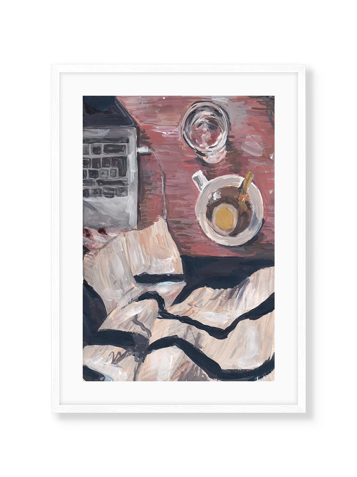 Office Tea - Una Lámina de Alice Kwan - Decora tu casa en Nomadart