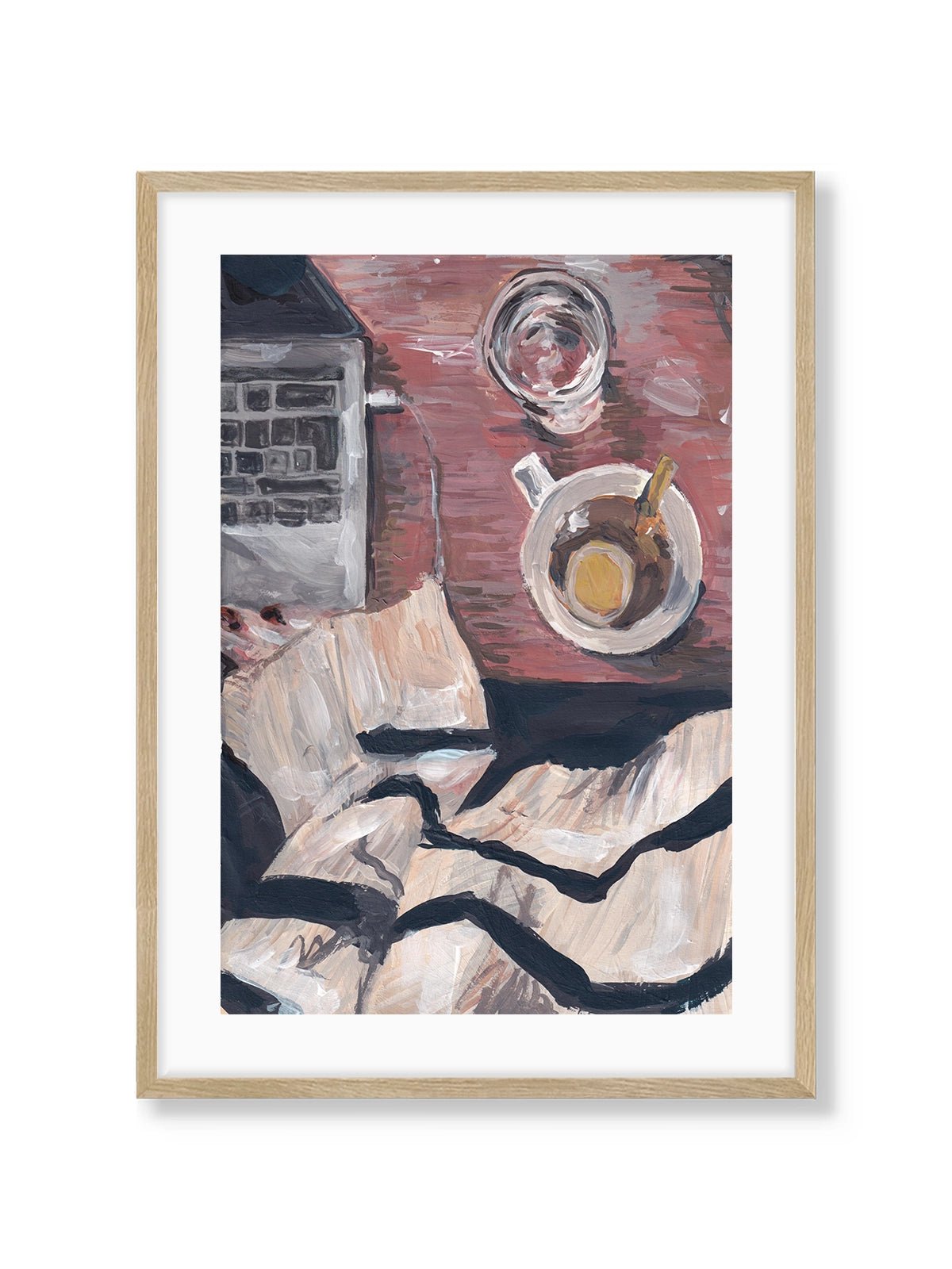 Office Tea - Una Lámina de Alice Kwan - Decora tu casa en Nomadart