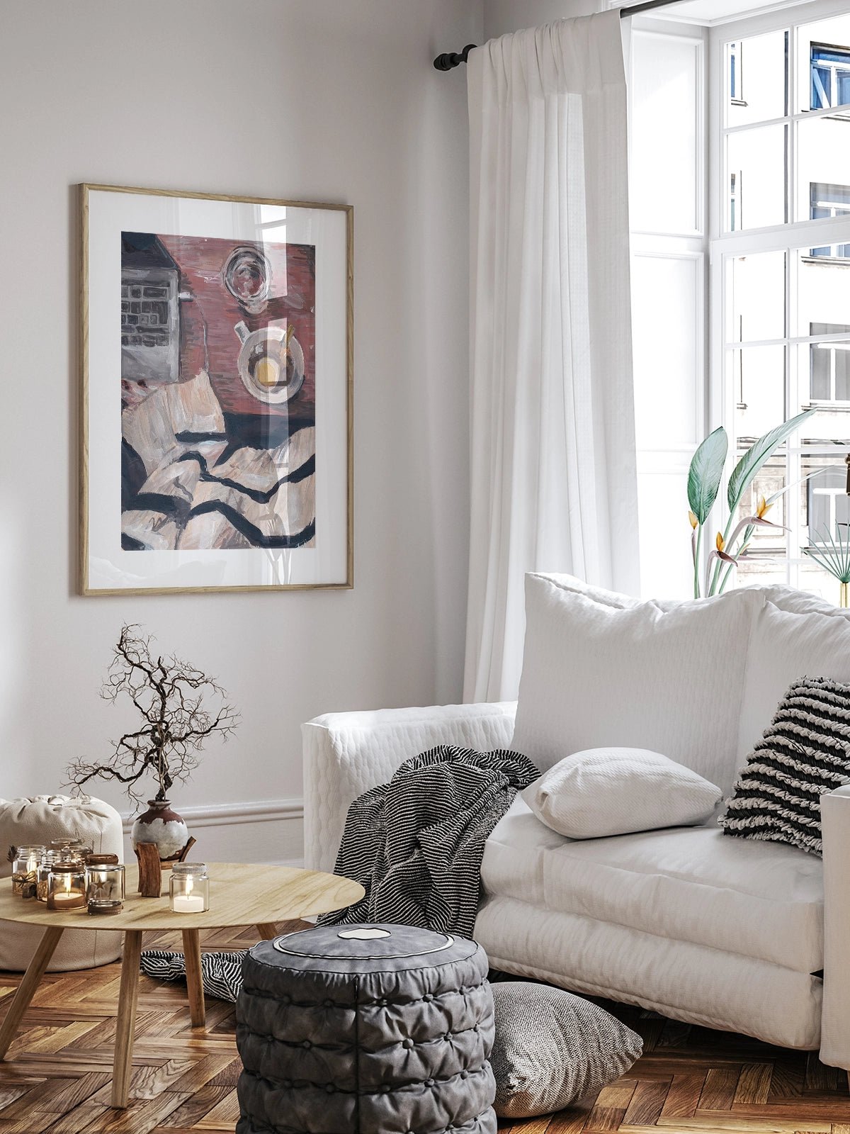 Office Tea - Una Lámina de Alice Kwan - Decora tu casa en Nomadart
