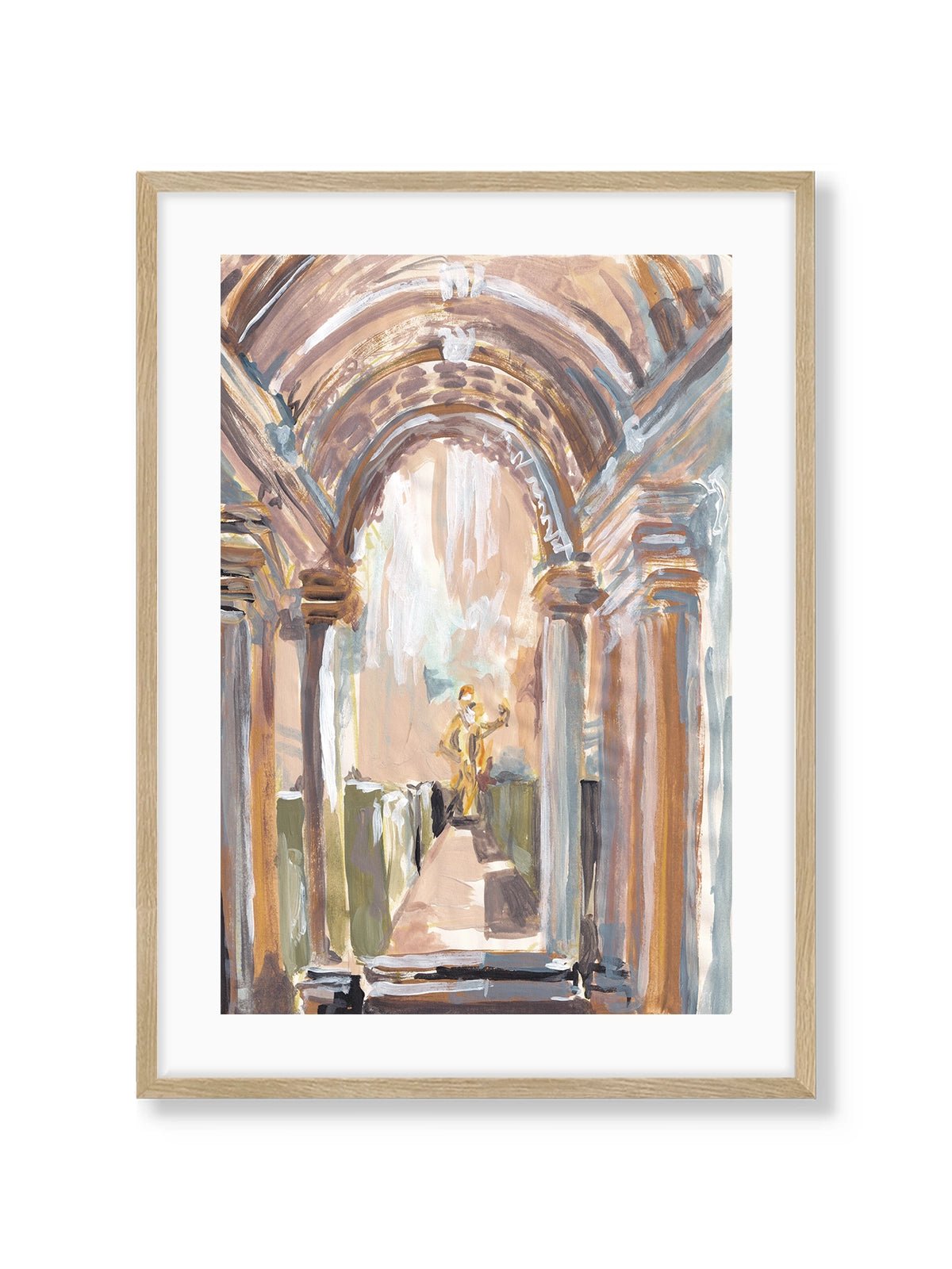 Palazzo Spada - Una Lámina de Alice Kwan - Decora tu casa en Nomadart