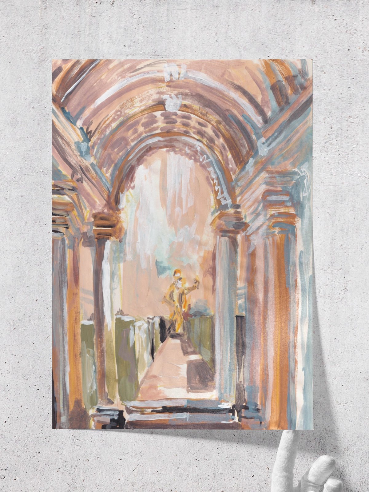 Palazzo Spada - Una Lámina de Alice Kwan - Decora tu casa en Nomadart