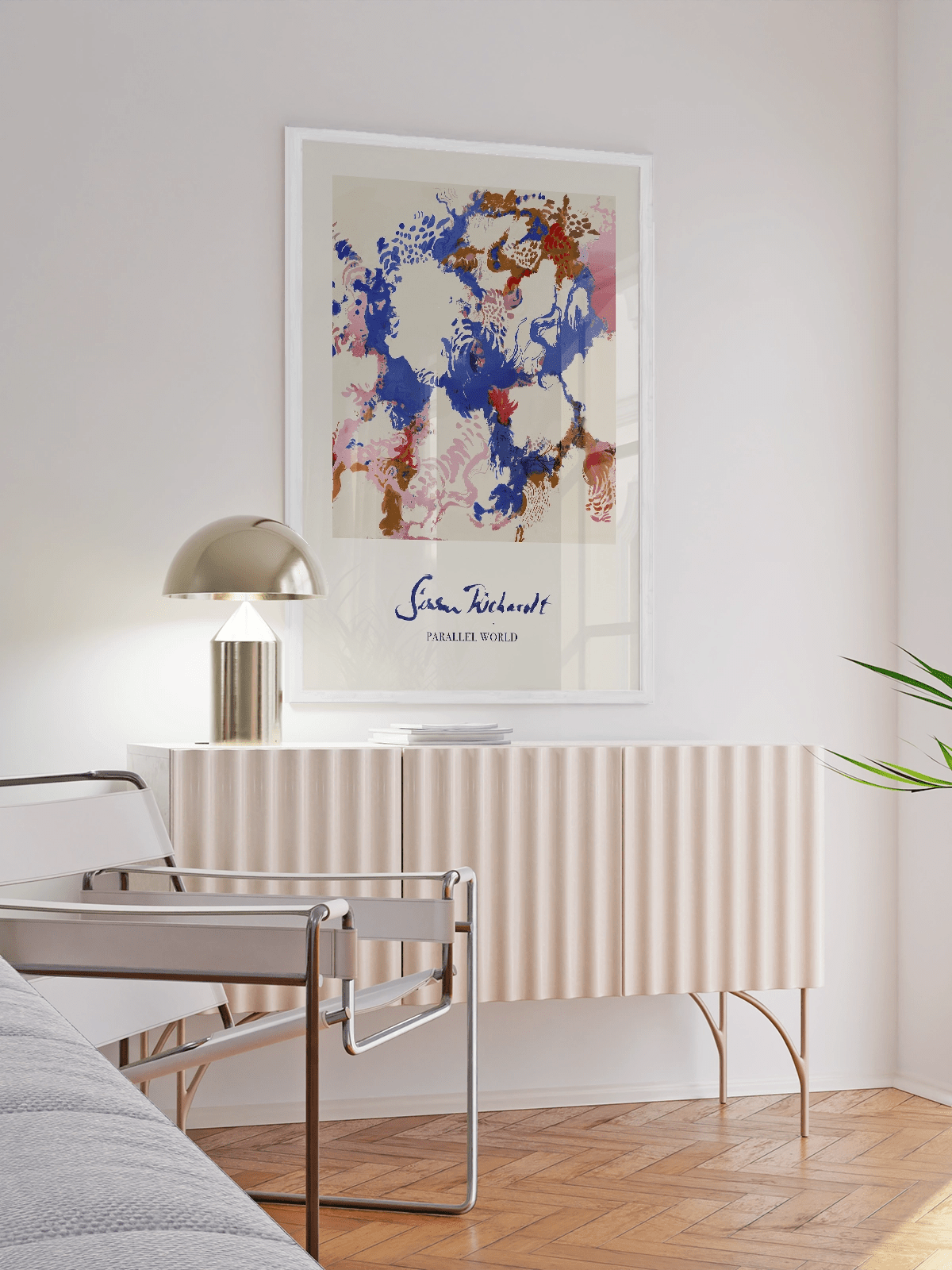 Parallel World - Una Lámina de Sissan Richardt - Decora tu casa en Nomadart