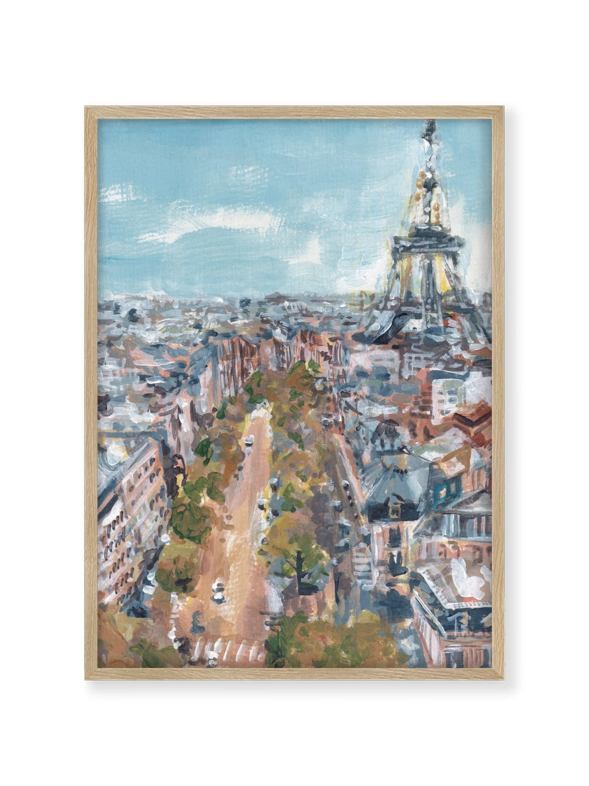 Paris - Una Lámina de Alice Kwan - Decora tu casa en Nomadart