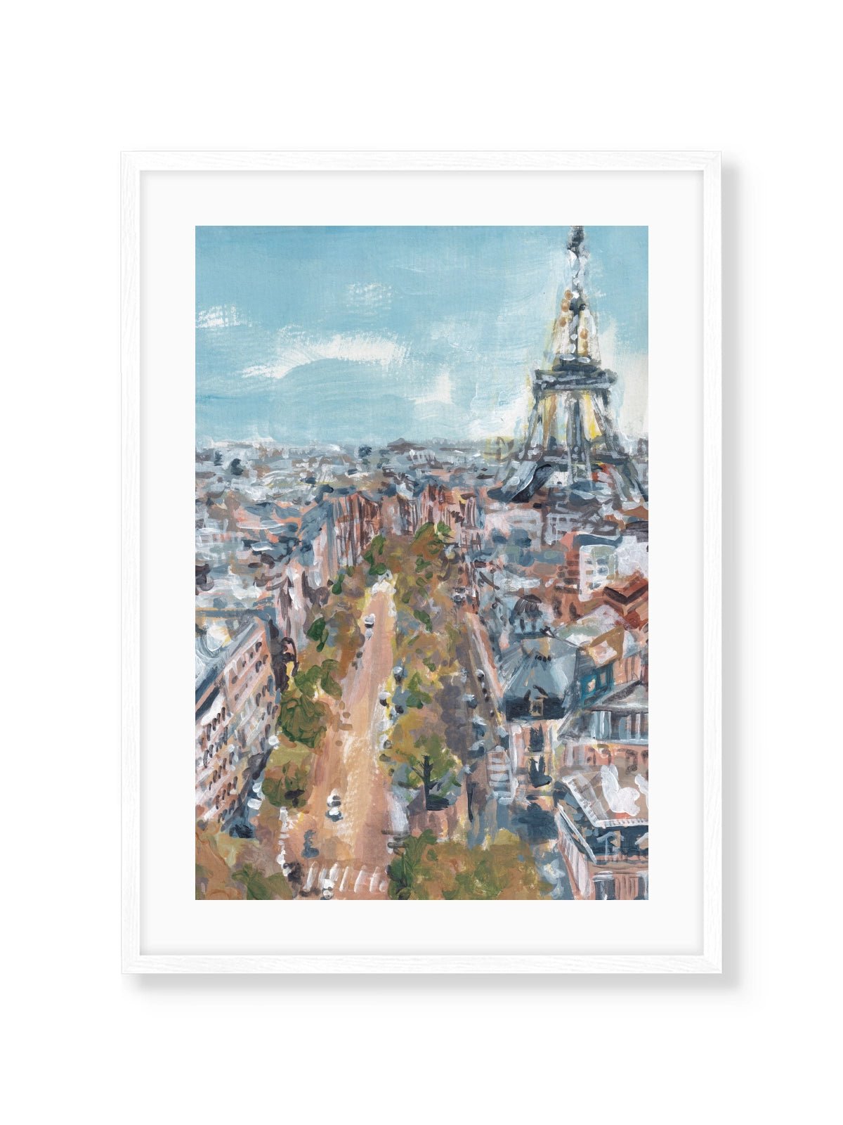 Paris - Una Lámina de Alice Kwan - Decora tu casa en Nomadart