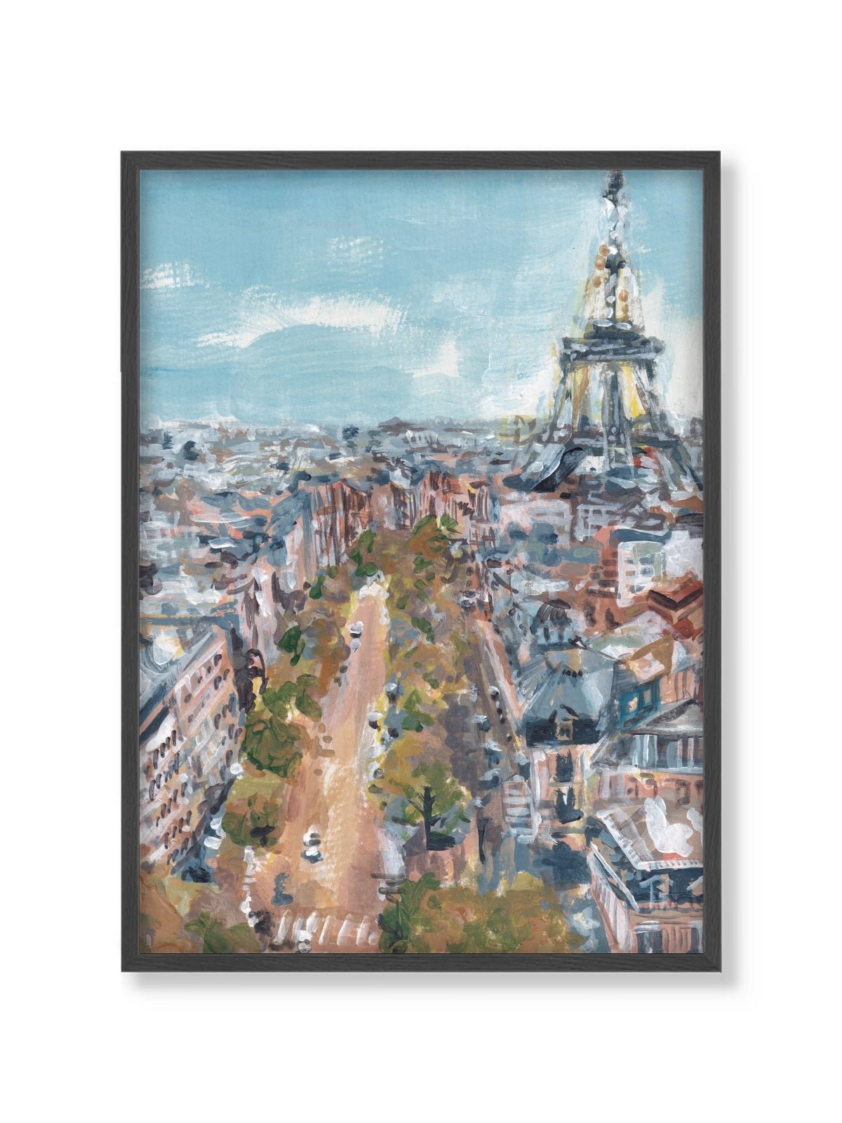 Paris - Una Lámina de Alice Kwan - Decora tu casa en Nomadart