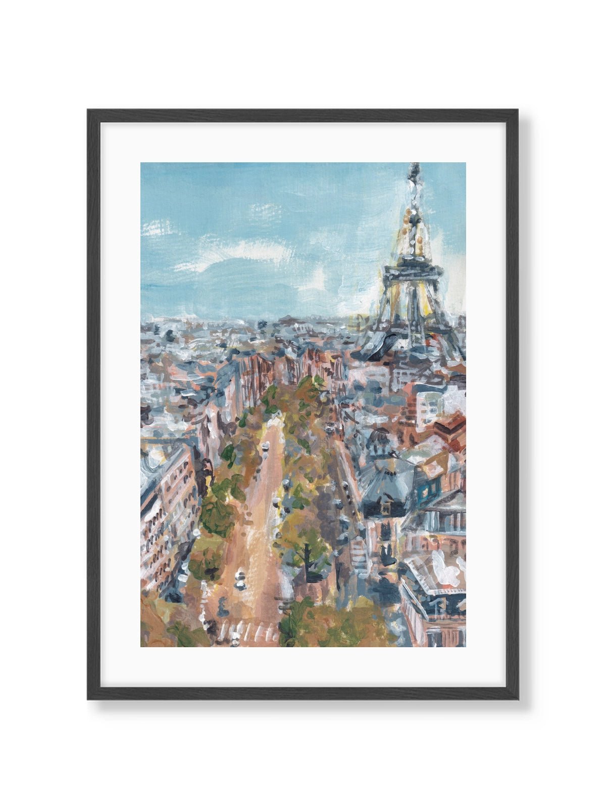 Paris - Una Lámina de Alice Kwan - Decora tu casa en Nomadart