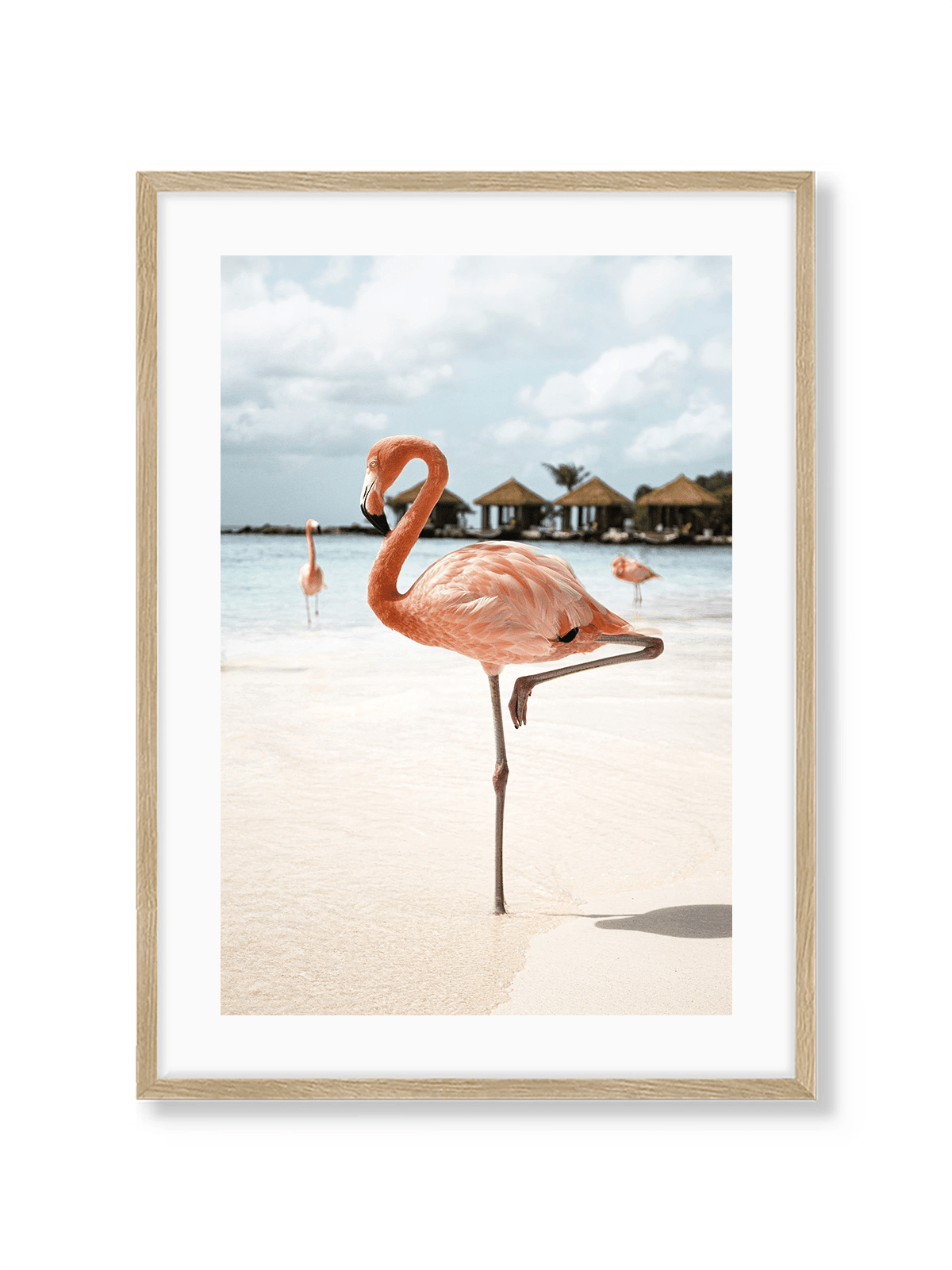 Pink Flamingo - Lámina de Henrike Schenk - Decora tu casa en Nomadart
