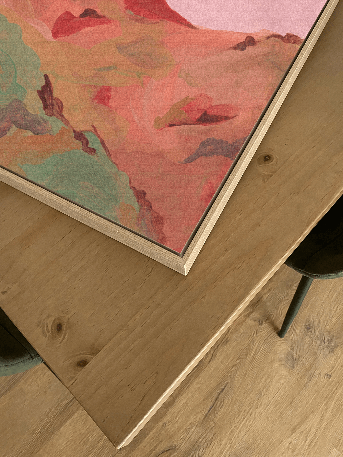 Pink Sunset I - Una Lámina de Alice Kwan - Decora tu casa en Nomadart