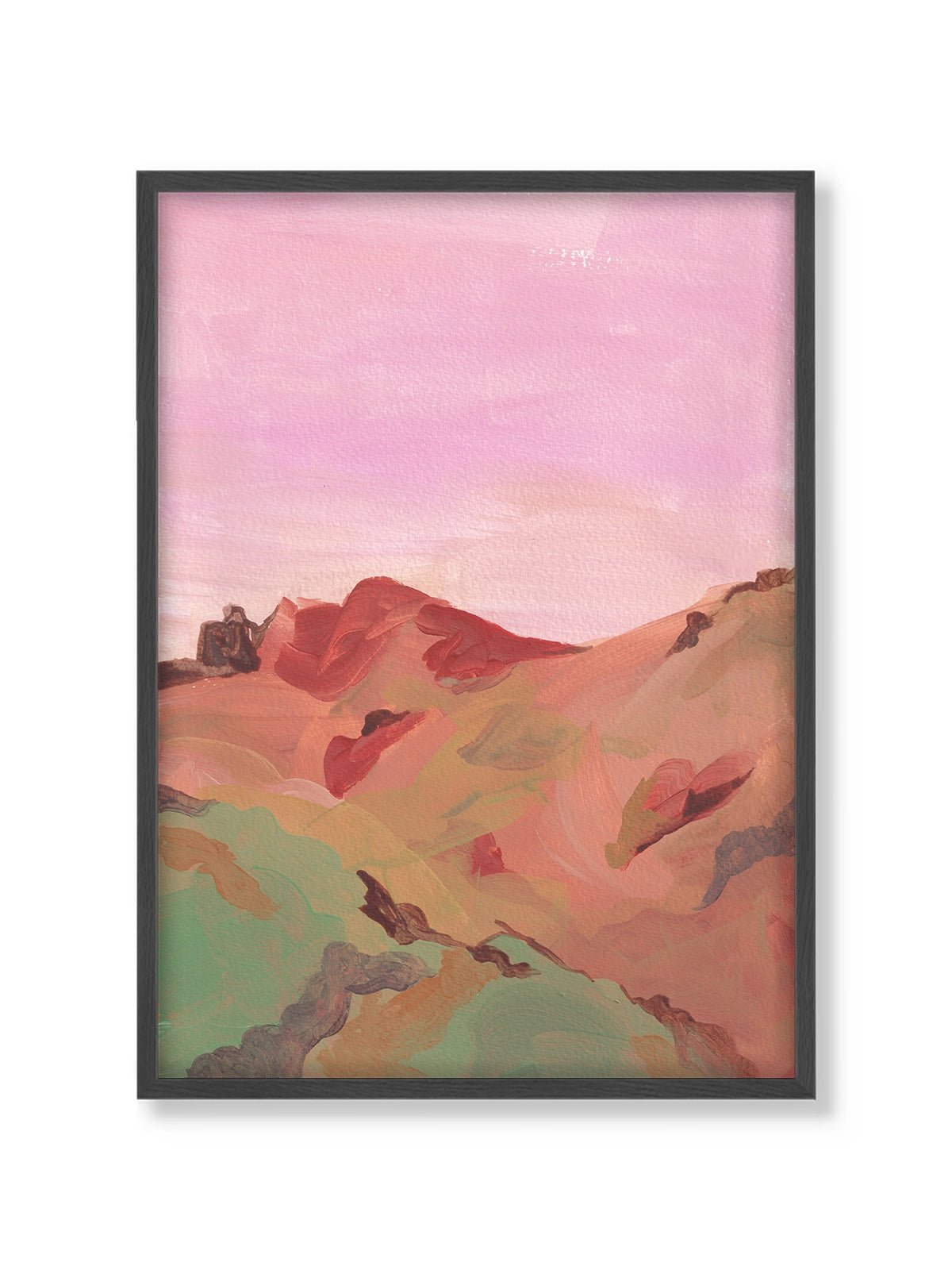 Pink Sunset I - Una Lámina de Alice Kwan - Decora tu casa en Nomadart