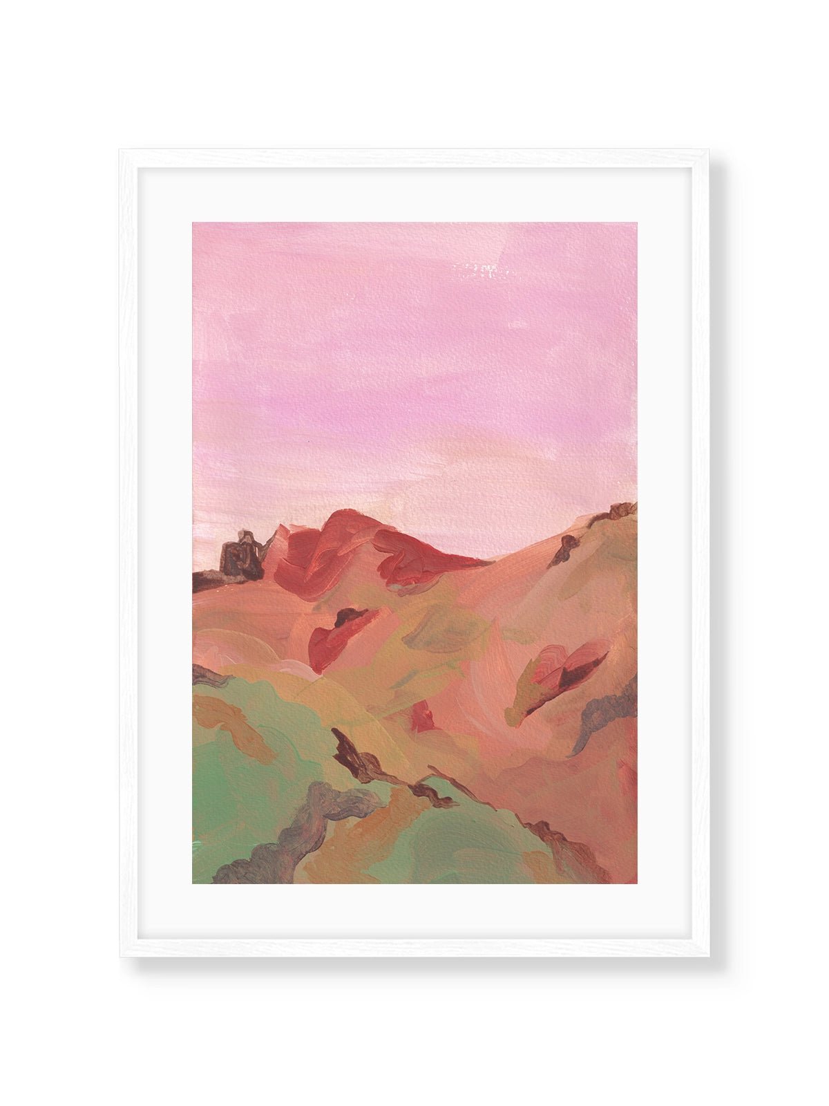 Pink Sunset I - Una Lámina de Alice Kwan - Decora tu casa en Nomadart