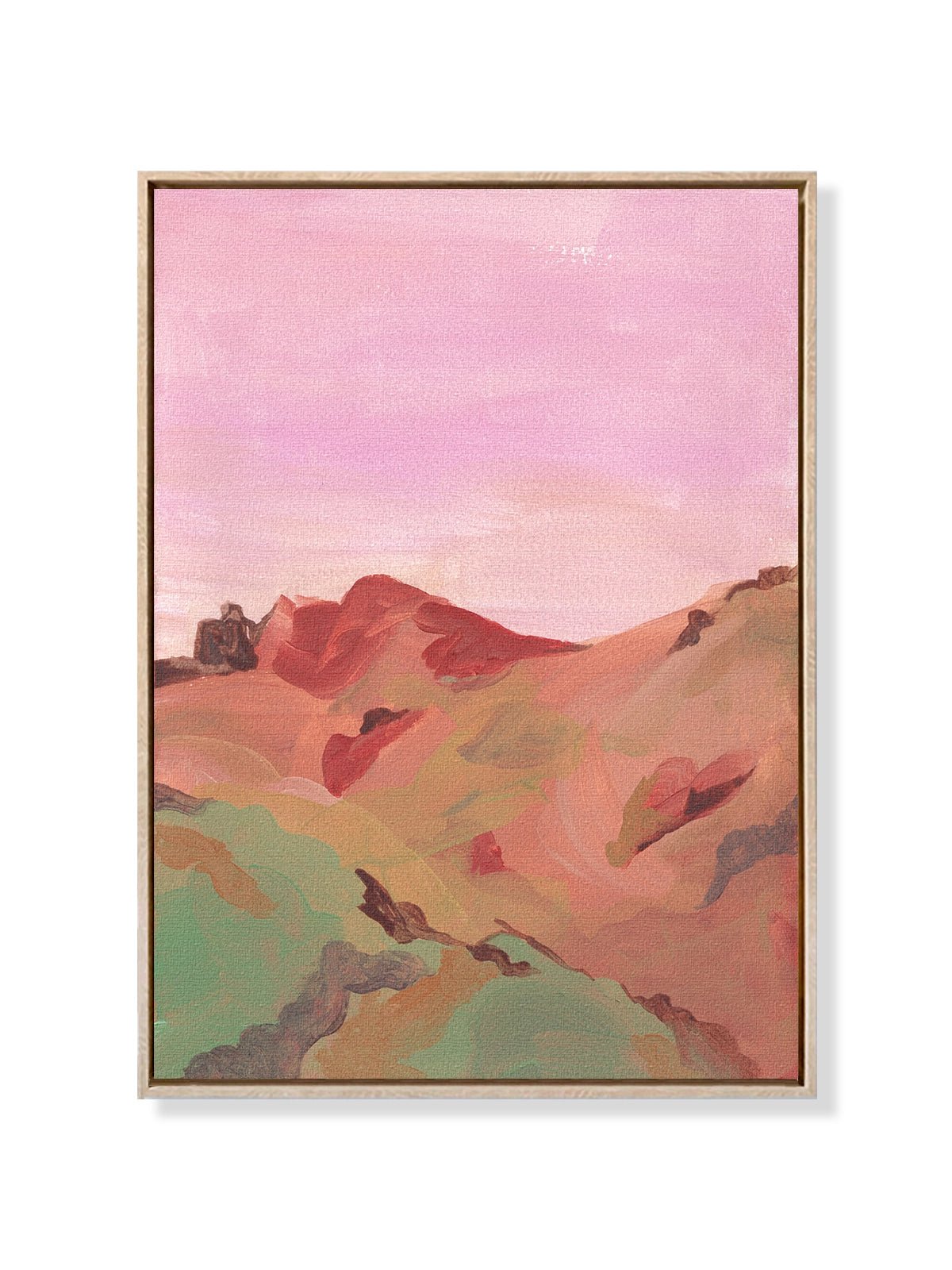 Pink Sunset I - Una Lámina de Alice Kwan - Decora tu casa en Nomadart