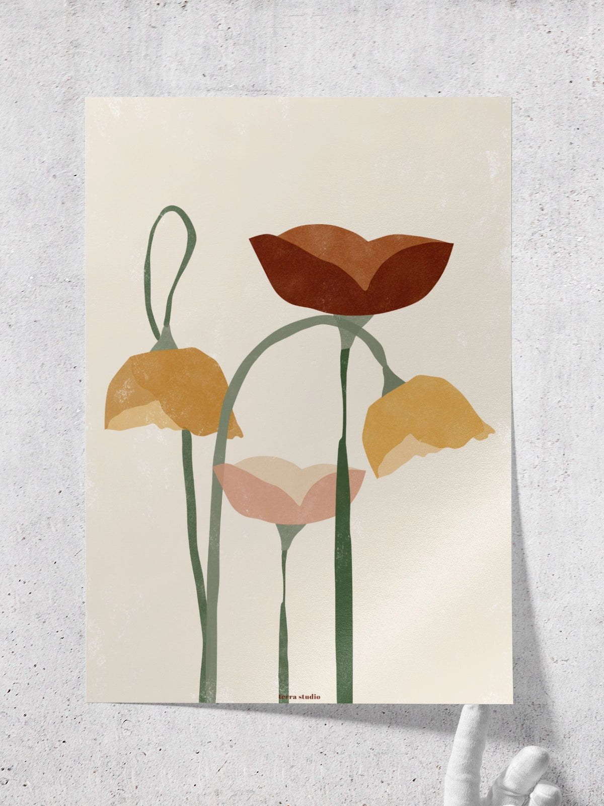 Poppies - Una Lámina de Terra Studio - Decora tu casa en Nomadart