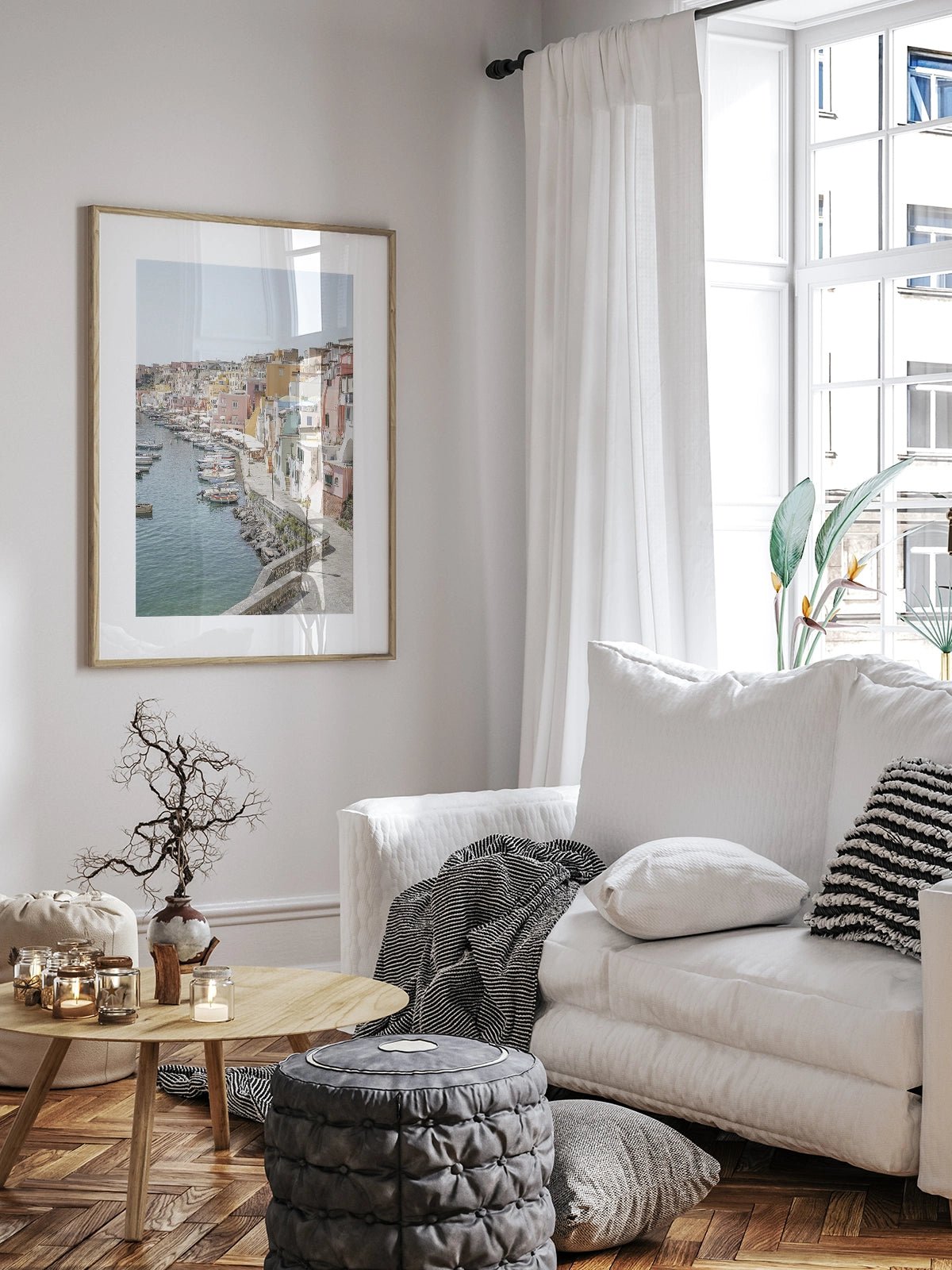 Procida Island - Lámina de Henrike Schenk - Decora tu casa en Nomadart