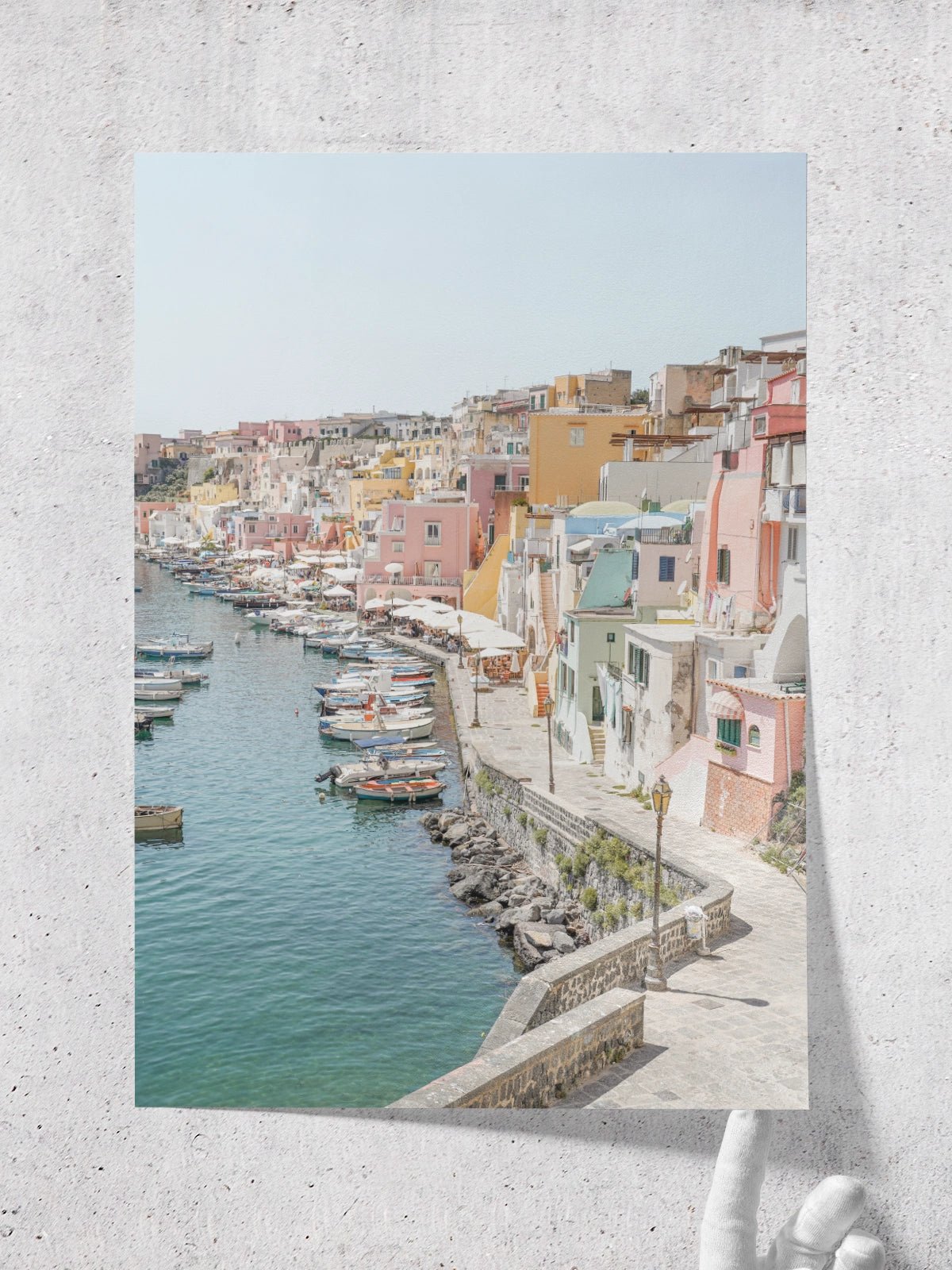 Procida Island - Lámina de Henrike Schenk - Decora tu casa en Nomadart