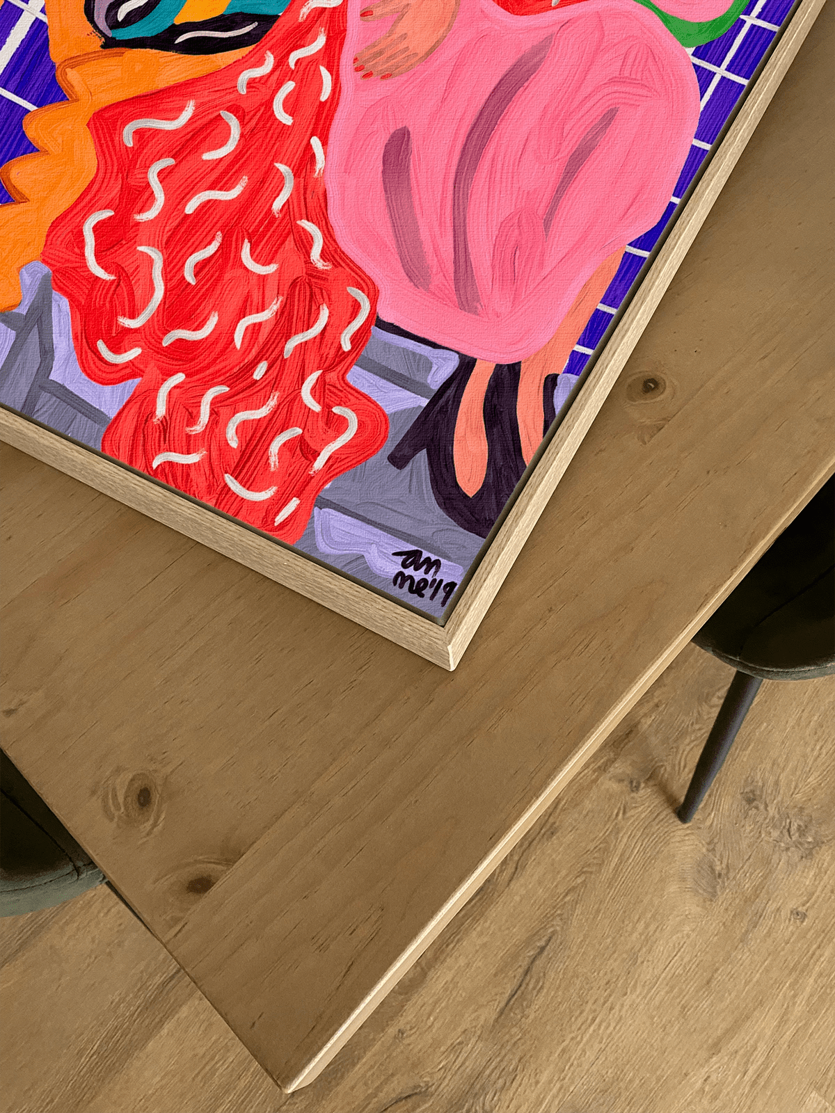 Red Coat - Una Lámina de Ana Clerici - Decora tu casa en Nomadart