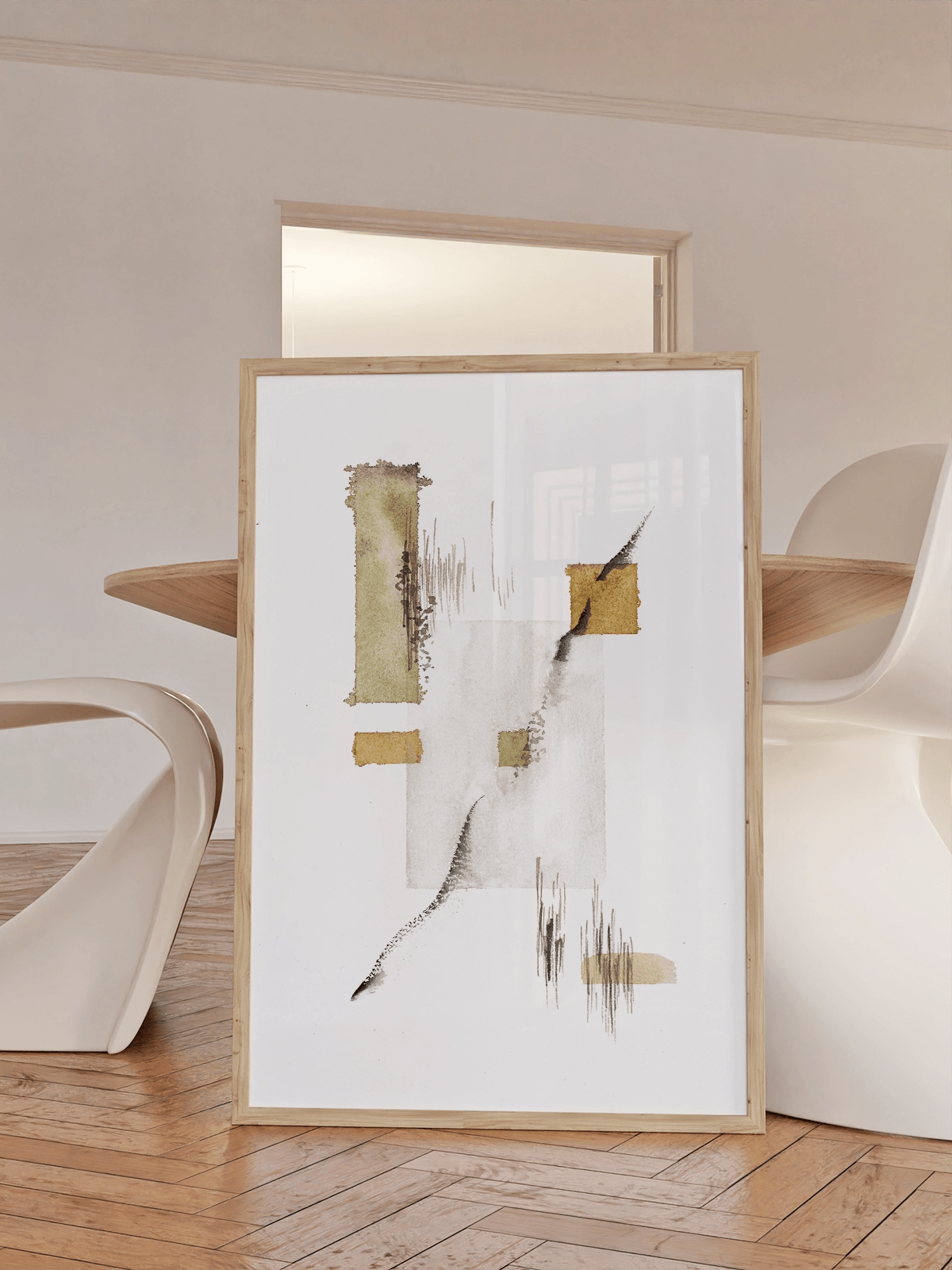 Rice Fields II - Una Lámina de Mylene Chung - Decora tu casa en Nomadart