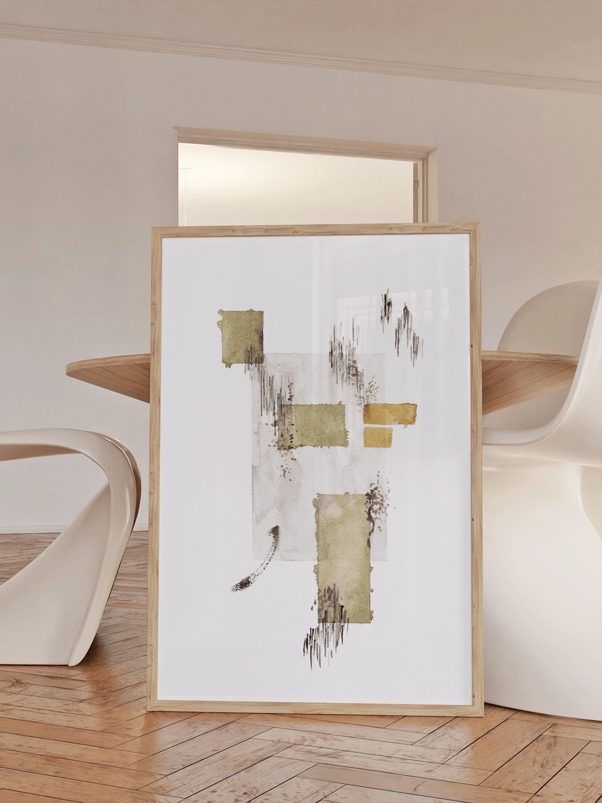 Rice Fields - Una Lámina de Mylene Chung - Decora tu casa en Nomadart