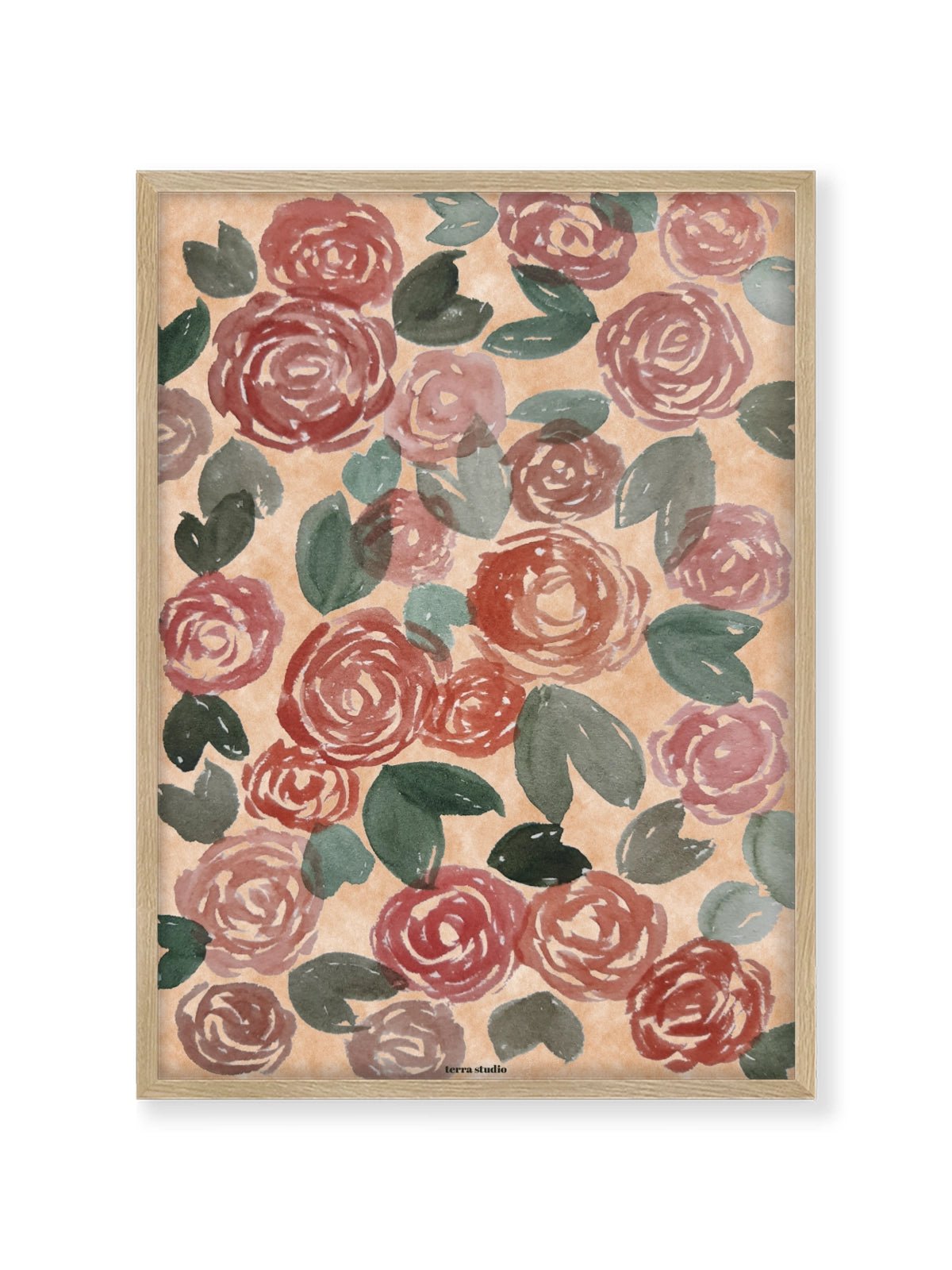 Roses - Una Lámina de Terra Studio - Decora tu casa en Nomadart