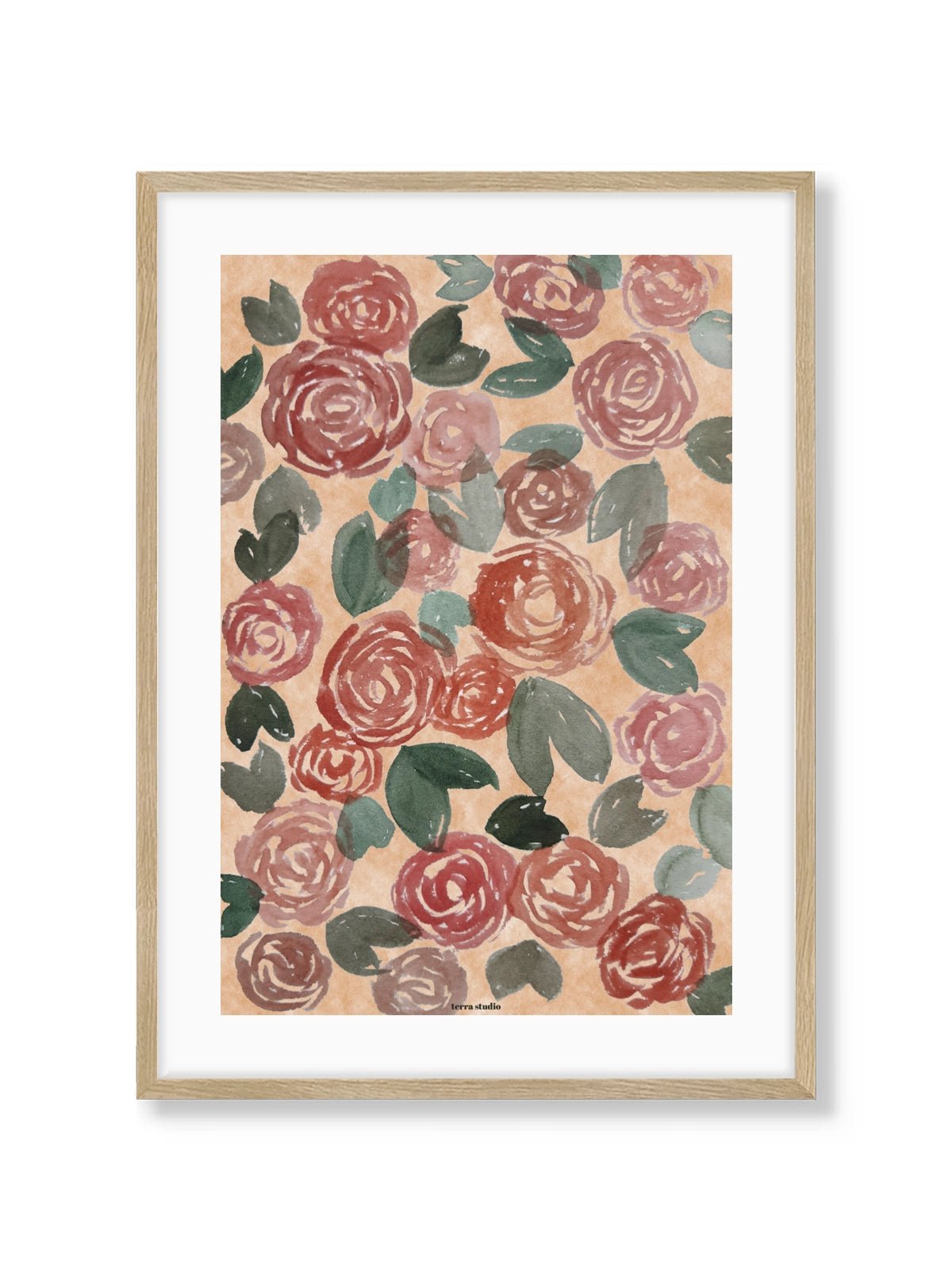 Roses - Una Lámina de Terra Studio - Decora tu casa en Nomadart