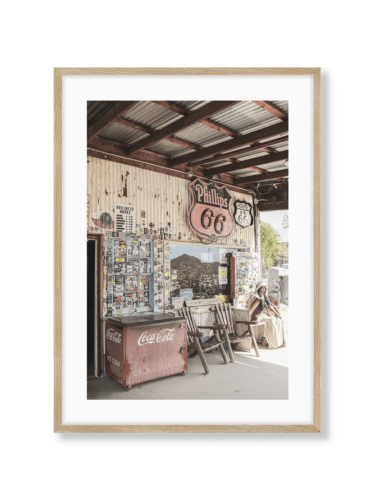 Route 66 - Lámina de Henrike Schenk - Decora tu casa en Nomadart