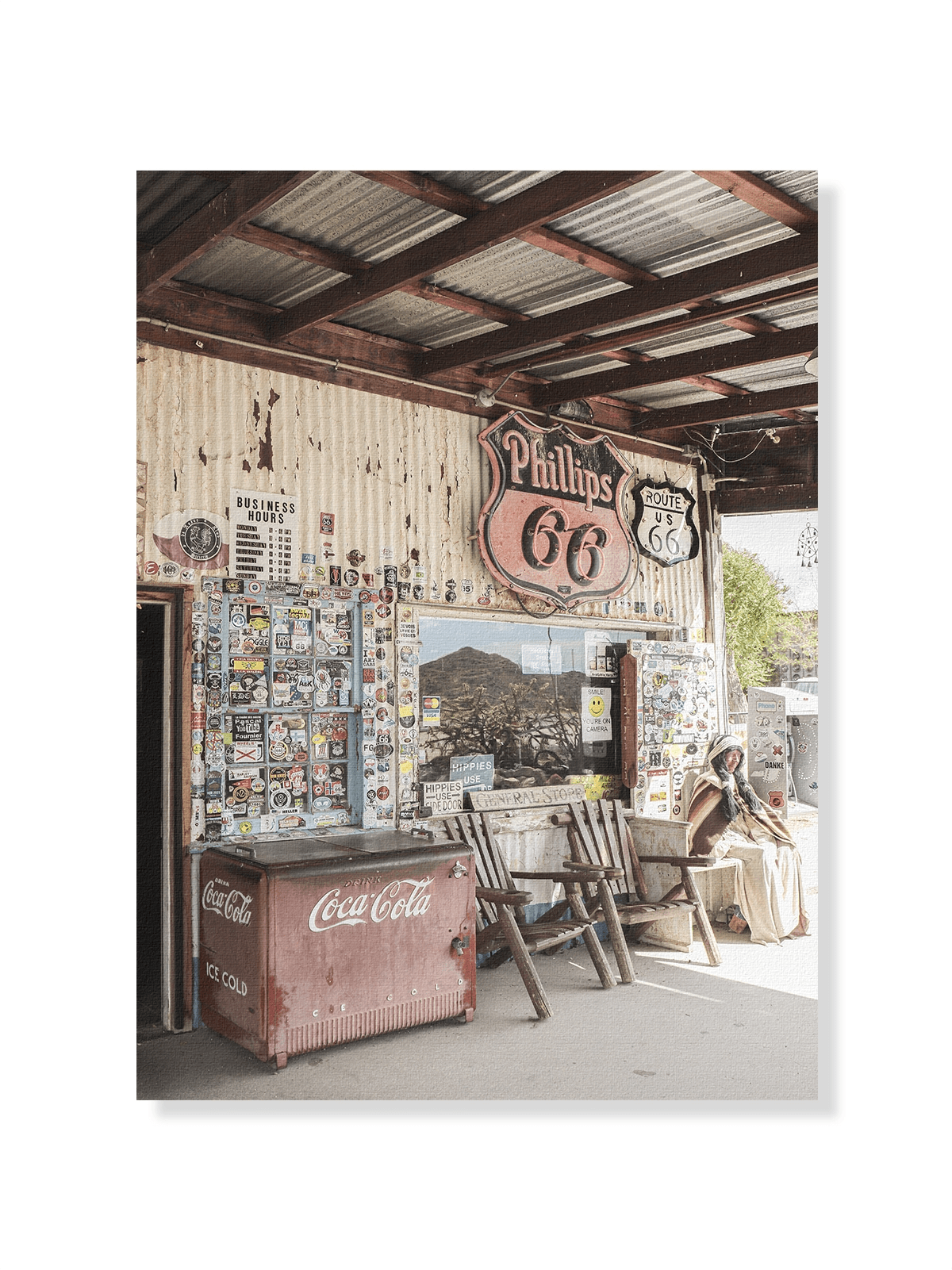 Route 66 - Lámina de Henrike Schenk - Decora tu casa en Nomadart