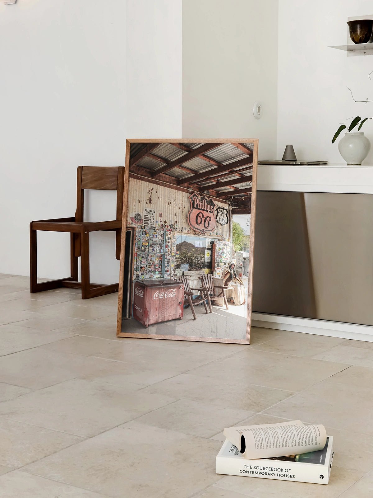 Route 66 - Lámina de Henrike Schenk - Decora tu casa en Nomadart