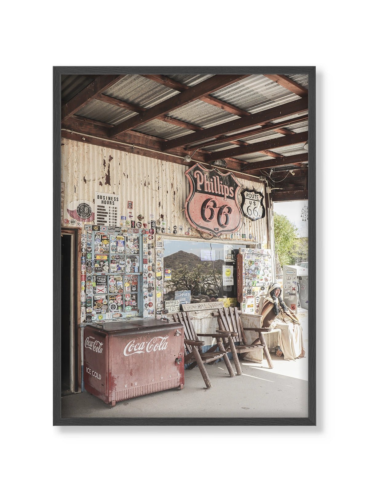 Route 66 - Lámina de Henrike Schenk - Decora tu casa en Nomadart
