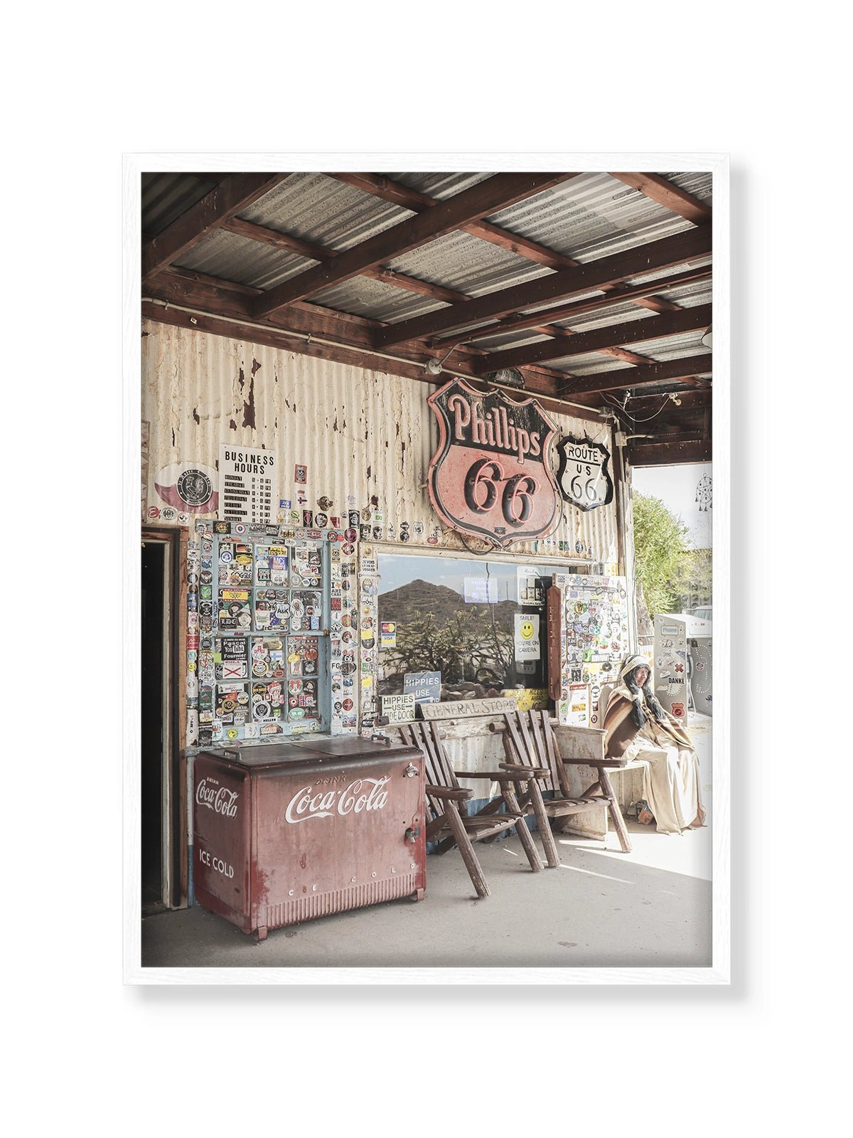 Route 66 - Lámina de Henrike Schenk - Decora tu casa en Nomadart