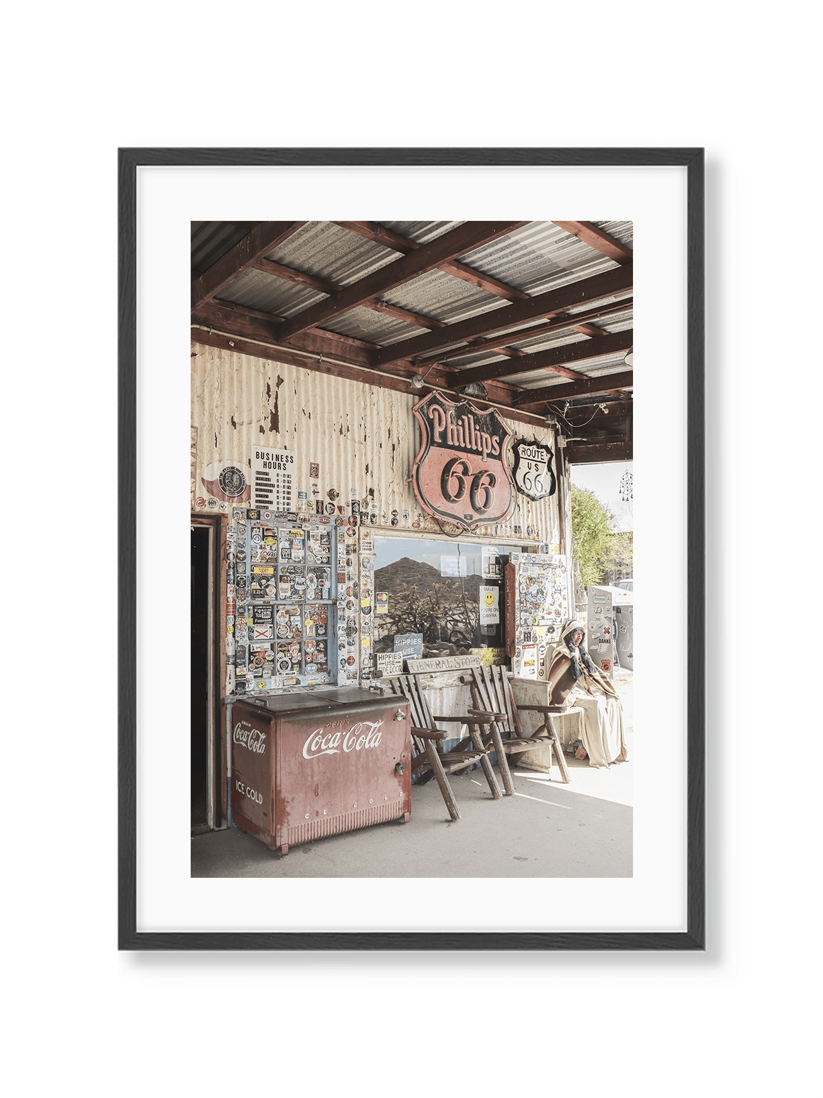 Route 66 - Lámina de Henrike Schenk - Decora tu casa en Nomadart