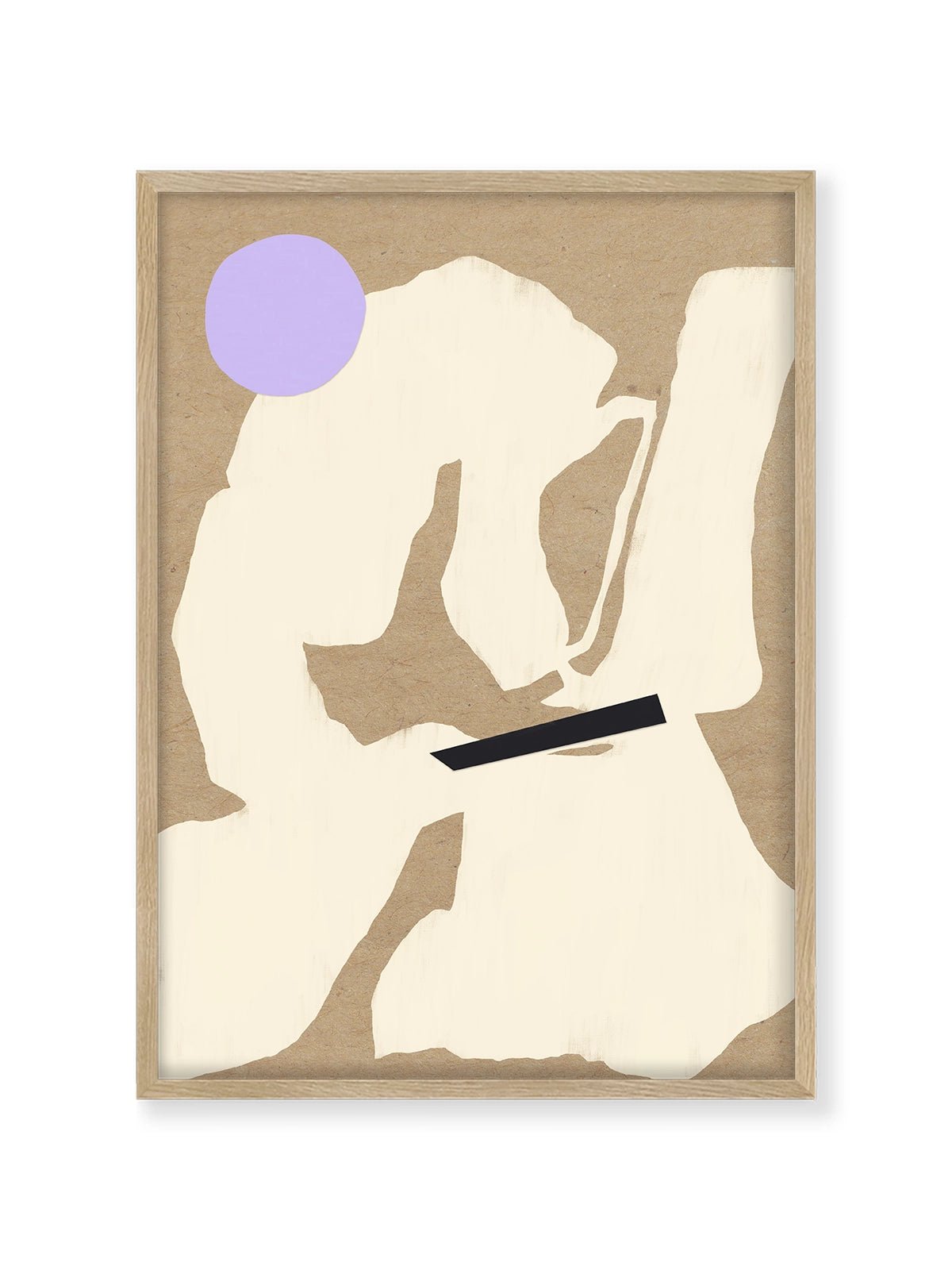 Sculpture Lilac - Una Lámina de Sylvia Takken - Decora tu casa en Nomadart