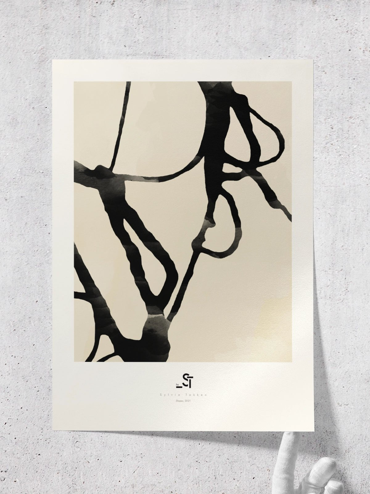 Shapes - Una Lámina de Sylvia Takken - Decora tu casa en Nomadart