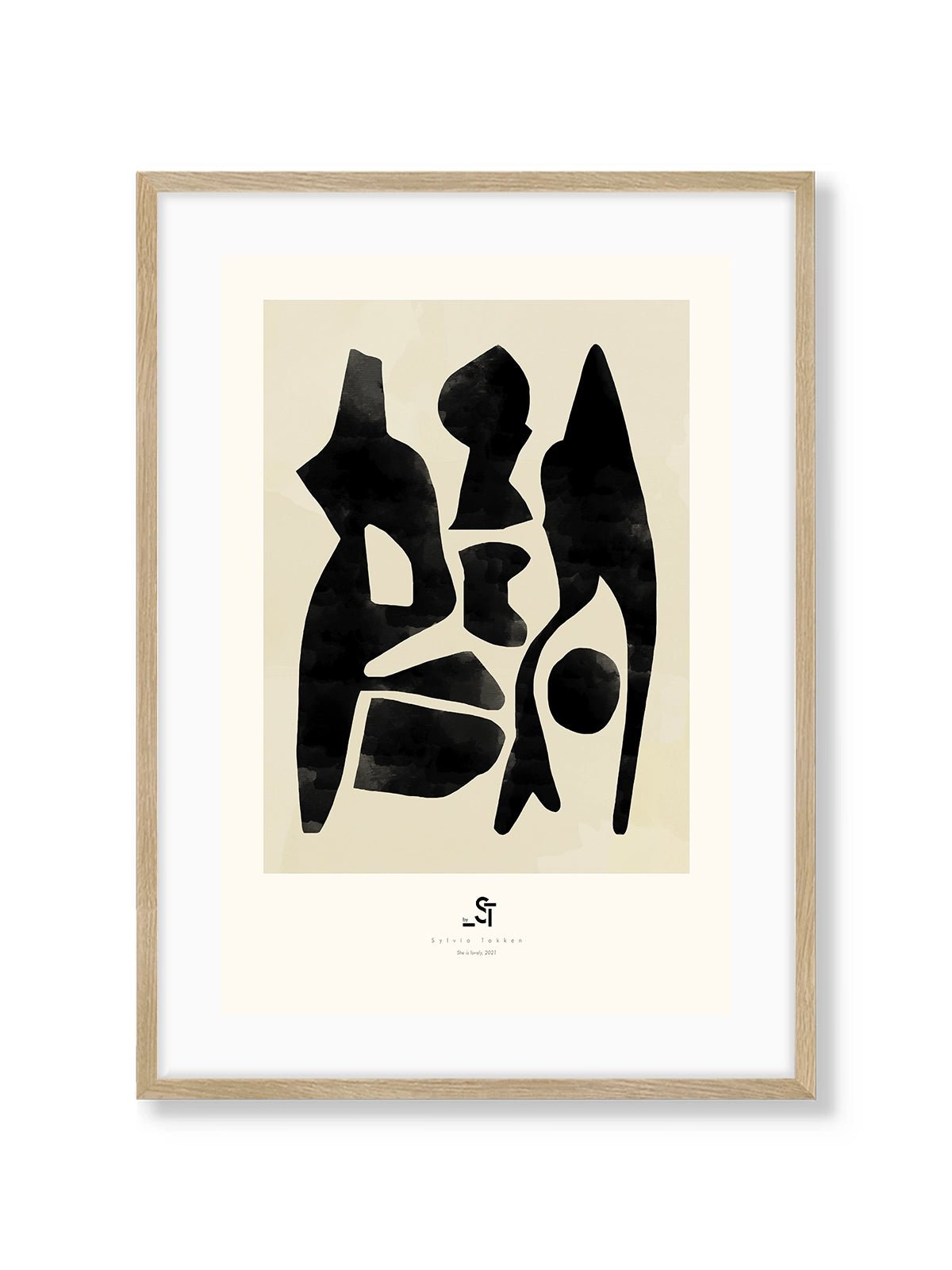 She is Lovely - Una Lámina de Sylvia Takken - Decora tu casa en Nomadart