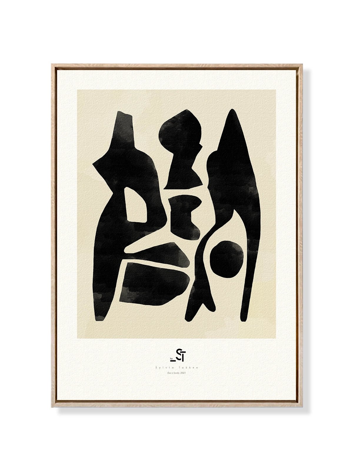 She is Lovely - Una Lámina de Sylvia Takken - Decora tu casa en Nomadart