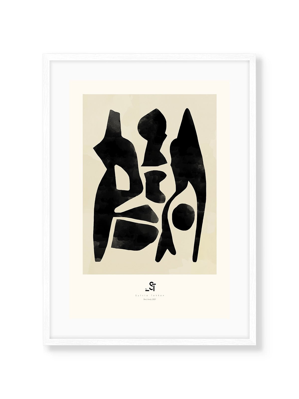 She is Lovely - Una Lámina de Sylvia Takken - Decora tu casa en Nomadart