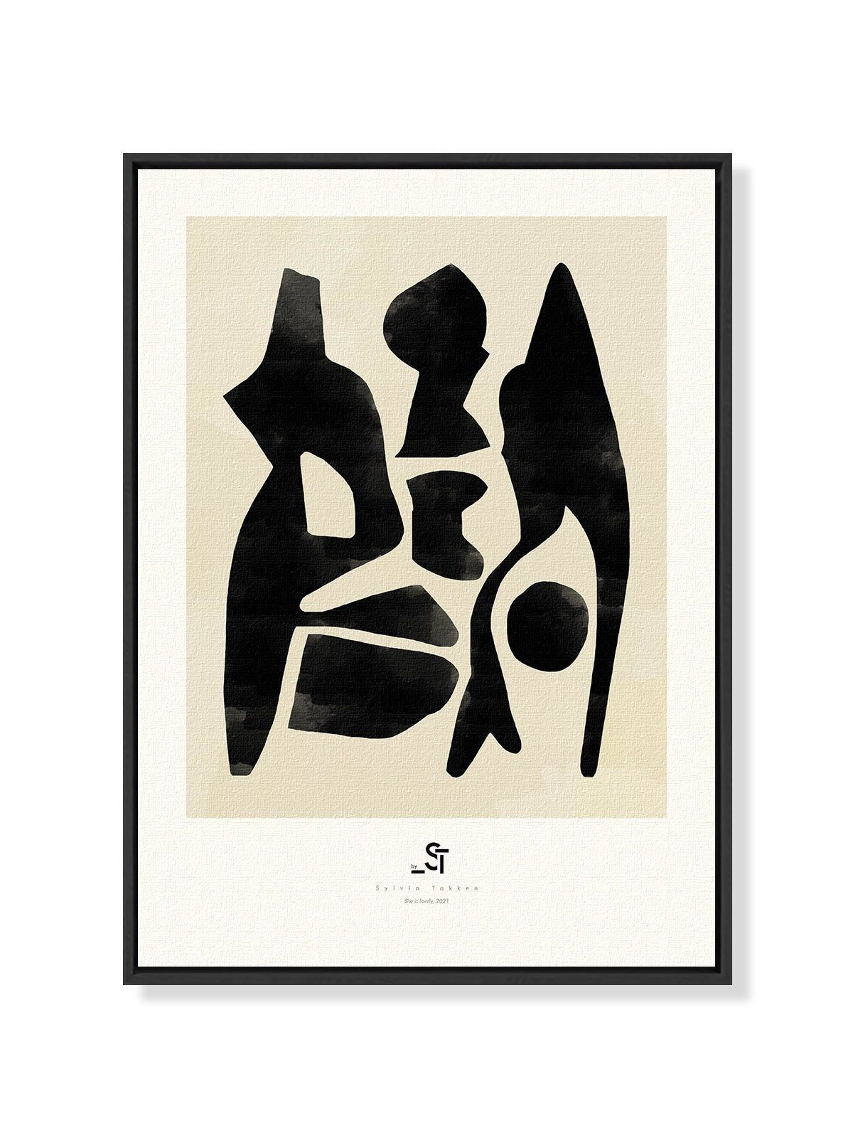 She is Lovely - Una Lámina de Sylvia Takken - Decora tu casa en Nomadart