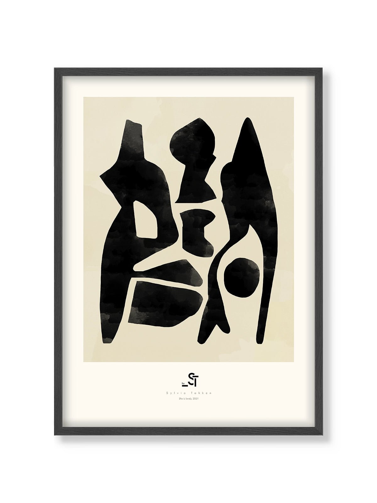 She is Lovely - Una Lámina de Sylvia Takken - Decora tu casa en Nomadart