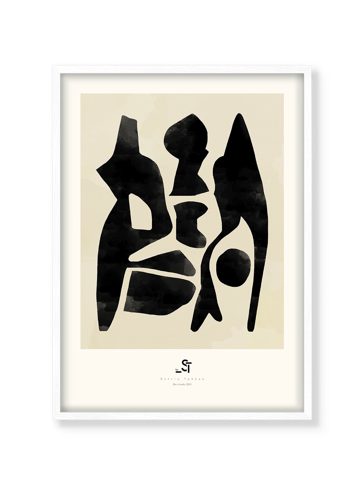 She is Lovely - Una Lámina de Sylvia Takken - Decora tu casa en Nomadart