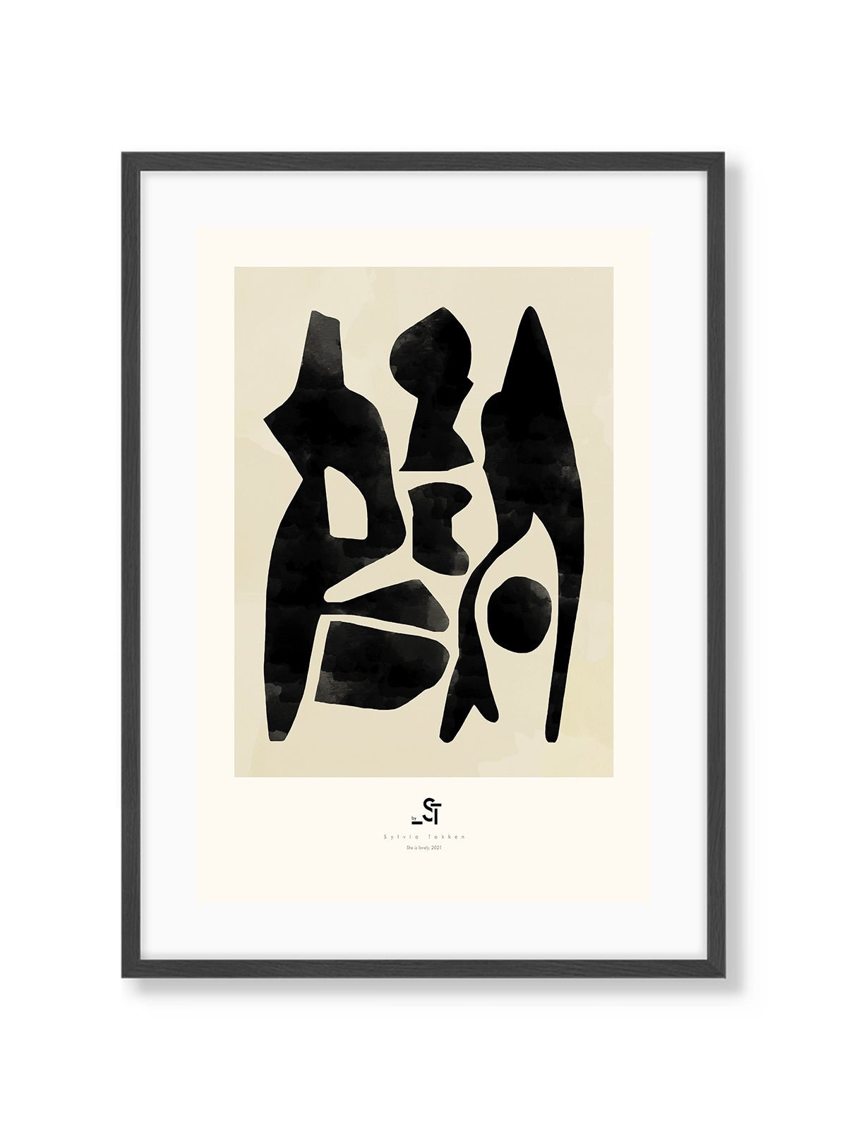 She is Lovely - Una Lámina de Sylvia Takken - Decora tu casa en Nomadart
