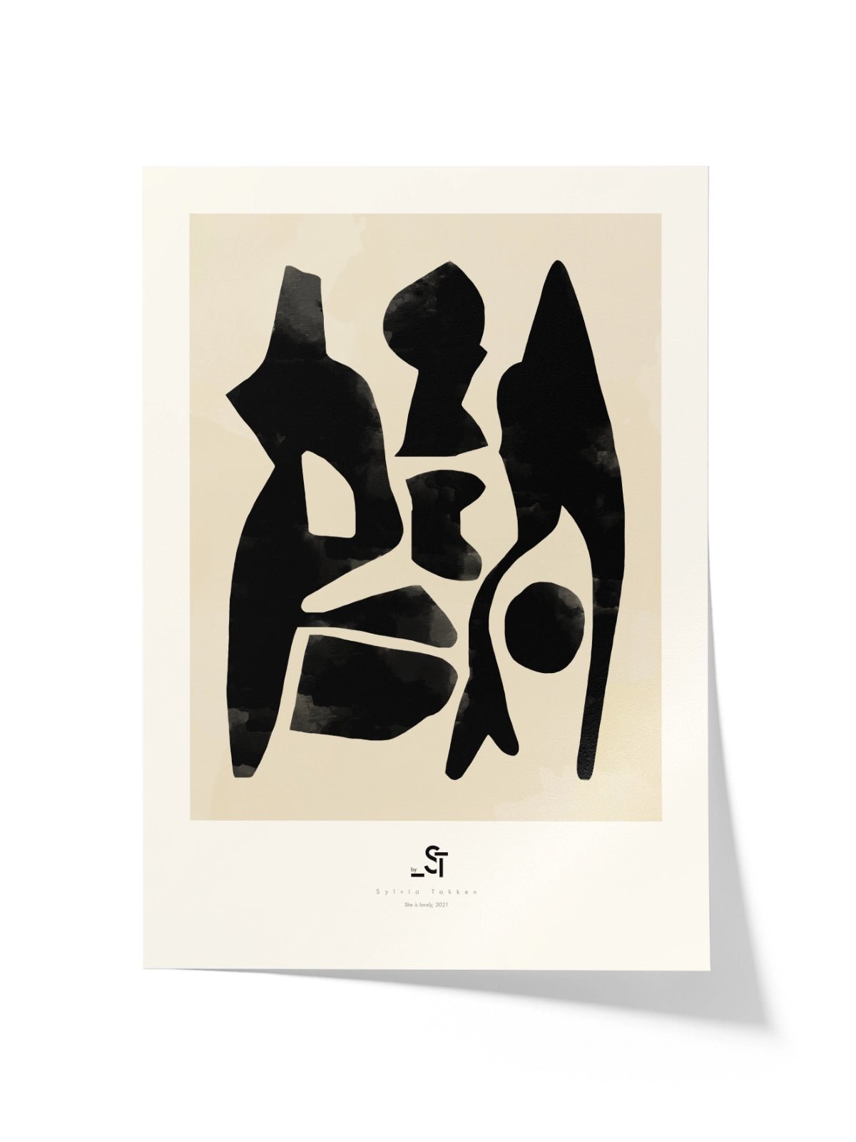 She is Lovely - Una Lámina de Sylvia Takken - Decora tu casa en Nomadart