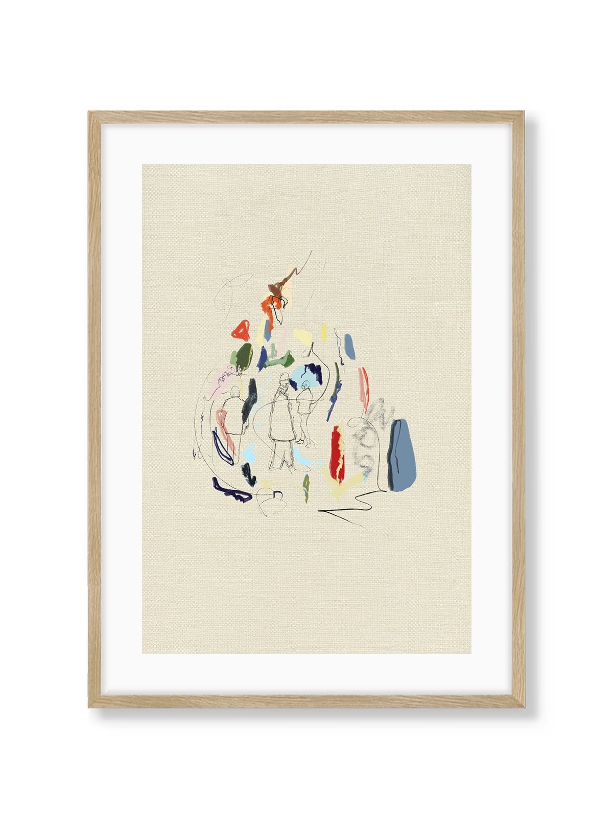 Smile When I Feel Like I'm Gonna Cry - Una Lámina de William Woollard - Decora tu casa en Nomadart