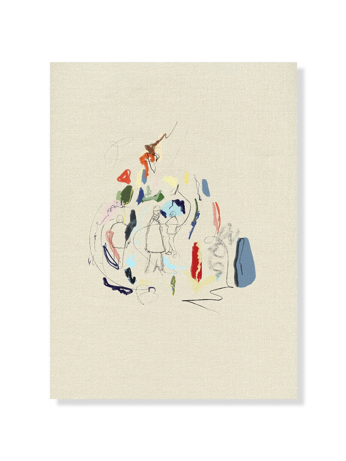 Smile When I Feel Like I'm Gonna Cry - Una Lámina de William Woollard - Decora tu casa en Nomadart
