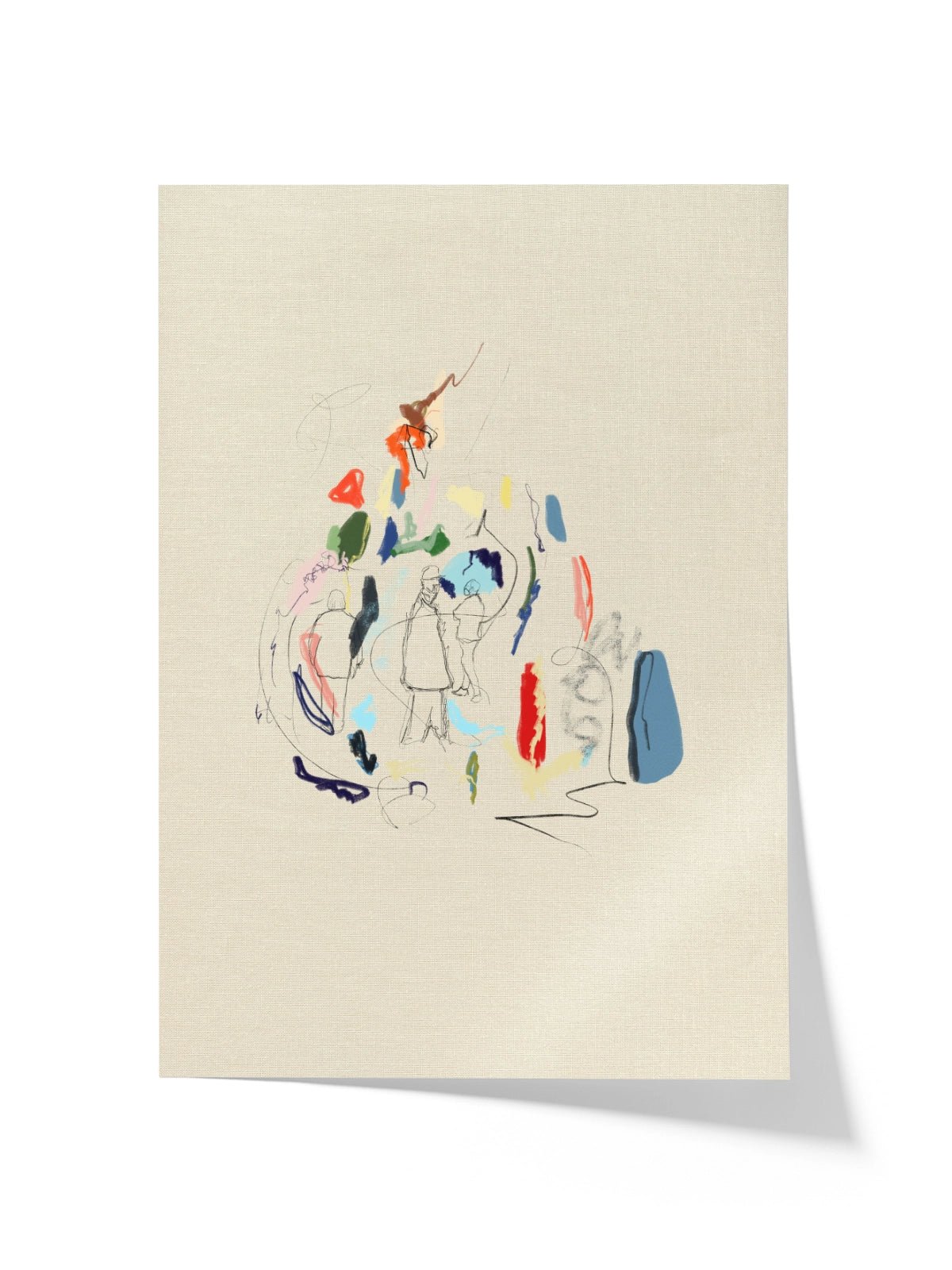 Smile When I Feel Like I'm Gonna Cry - Una Lámina de William Woollard - Decora tu casa en Nomadart