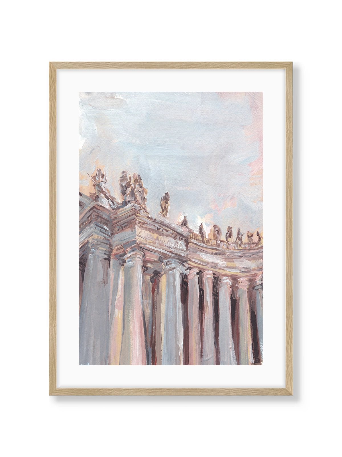 St Peter's Basilica - Una Lámina de Alice Kwan - Decora tu casa en Nomadart