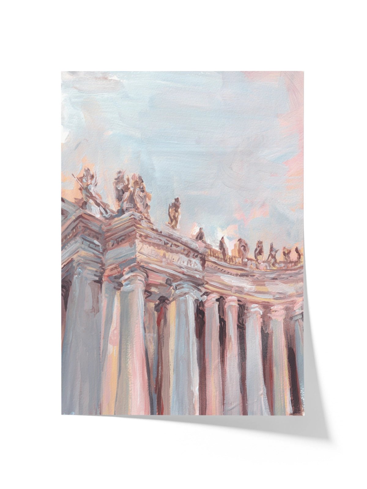 St Peter's Basilica - Una Lámina de Alice Kwan - Decora tu casa en Nomadart
