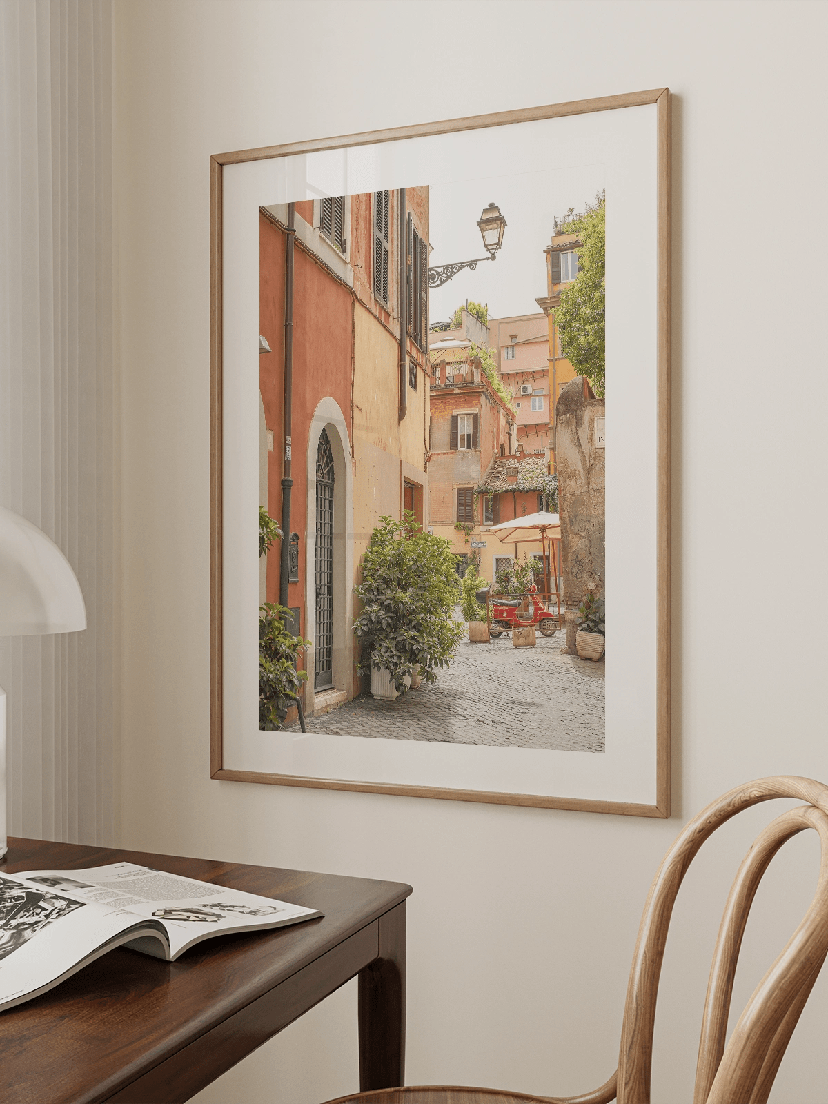 Streets of Rome - Lámina de Henrike Schenk - Decora tu casa en Nomadart