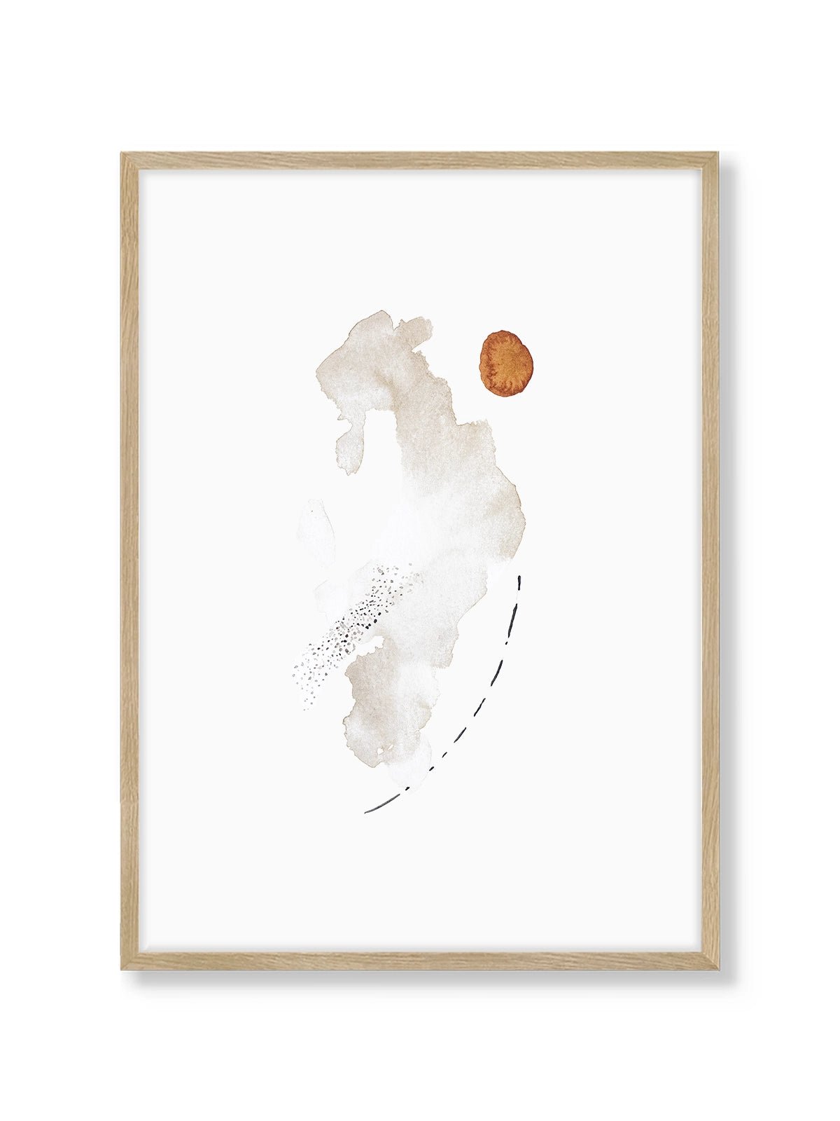 Sun God II - Una Lámina de Mylene Chung - Decora tu casa en Nomadart