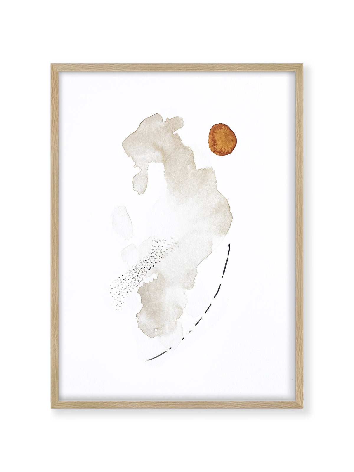 Sun God II - Una Lámina de Mylene Chung - Decora tu casa en Nomadart