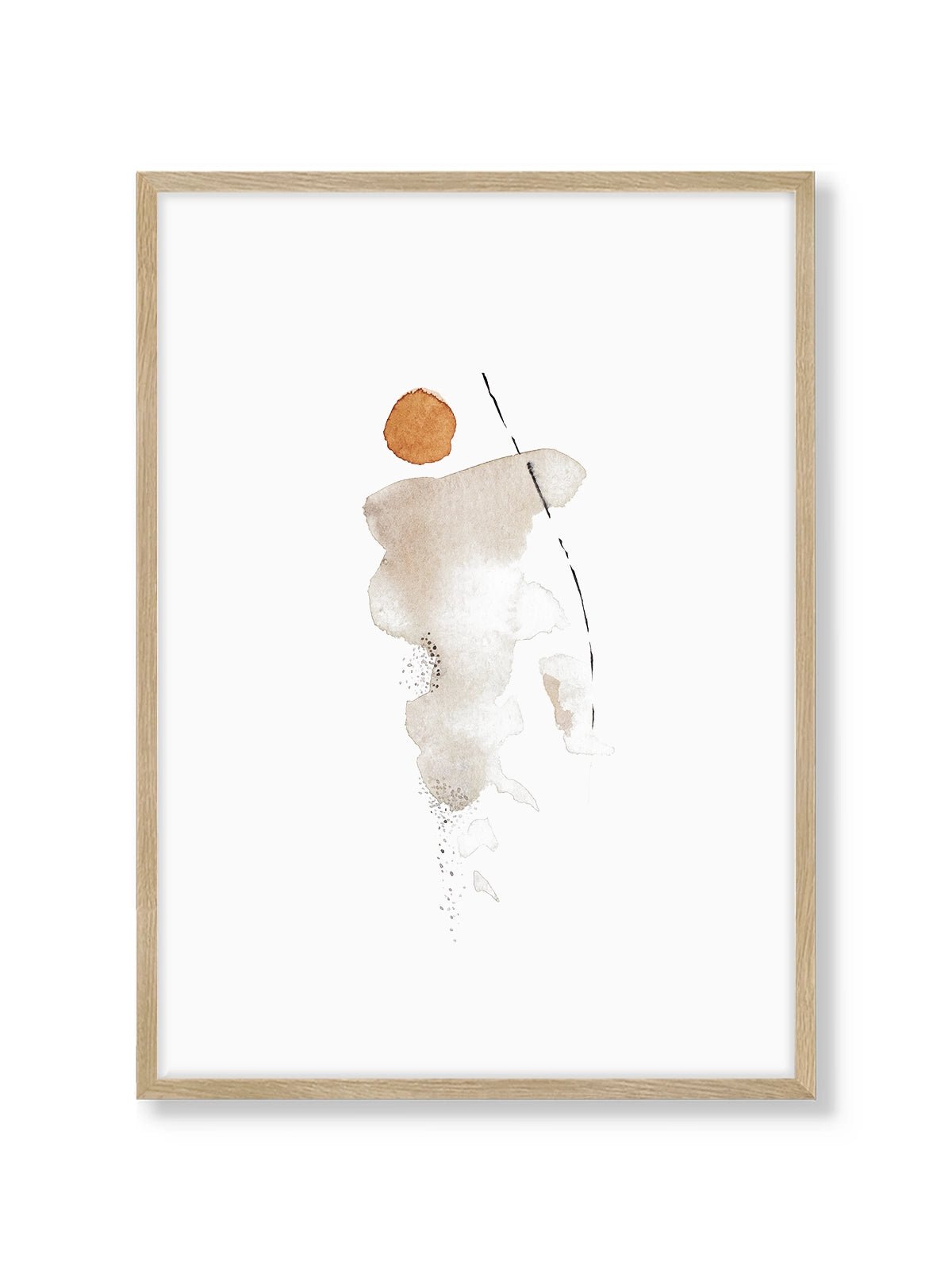 Sun God - Una Lámina de Mylene Chung - Decora tu casa en Nomadart